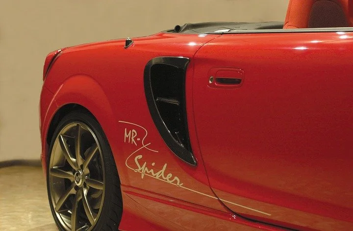Abflug Toyota MR-S ZZW30 Side Intake Duct