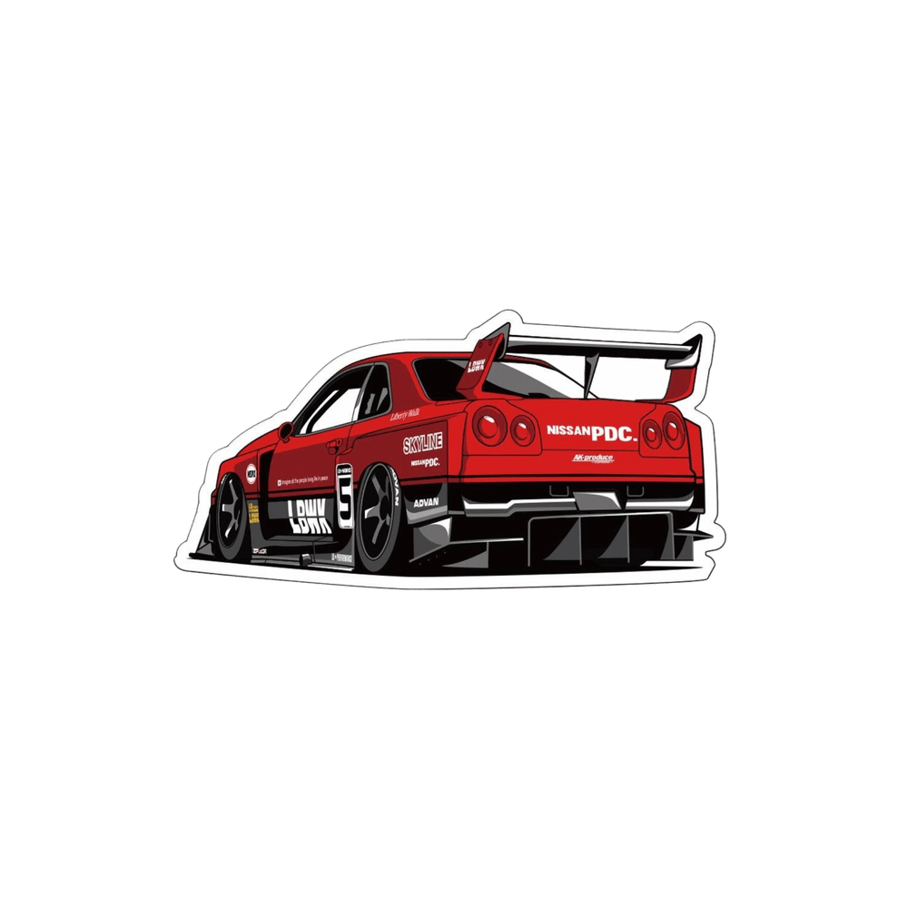 LB Diamond Logo Sticker — HyperNight