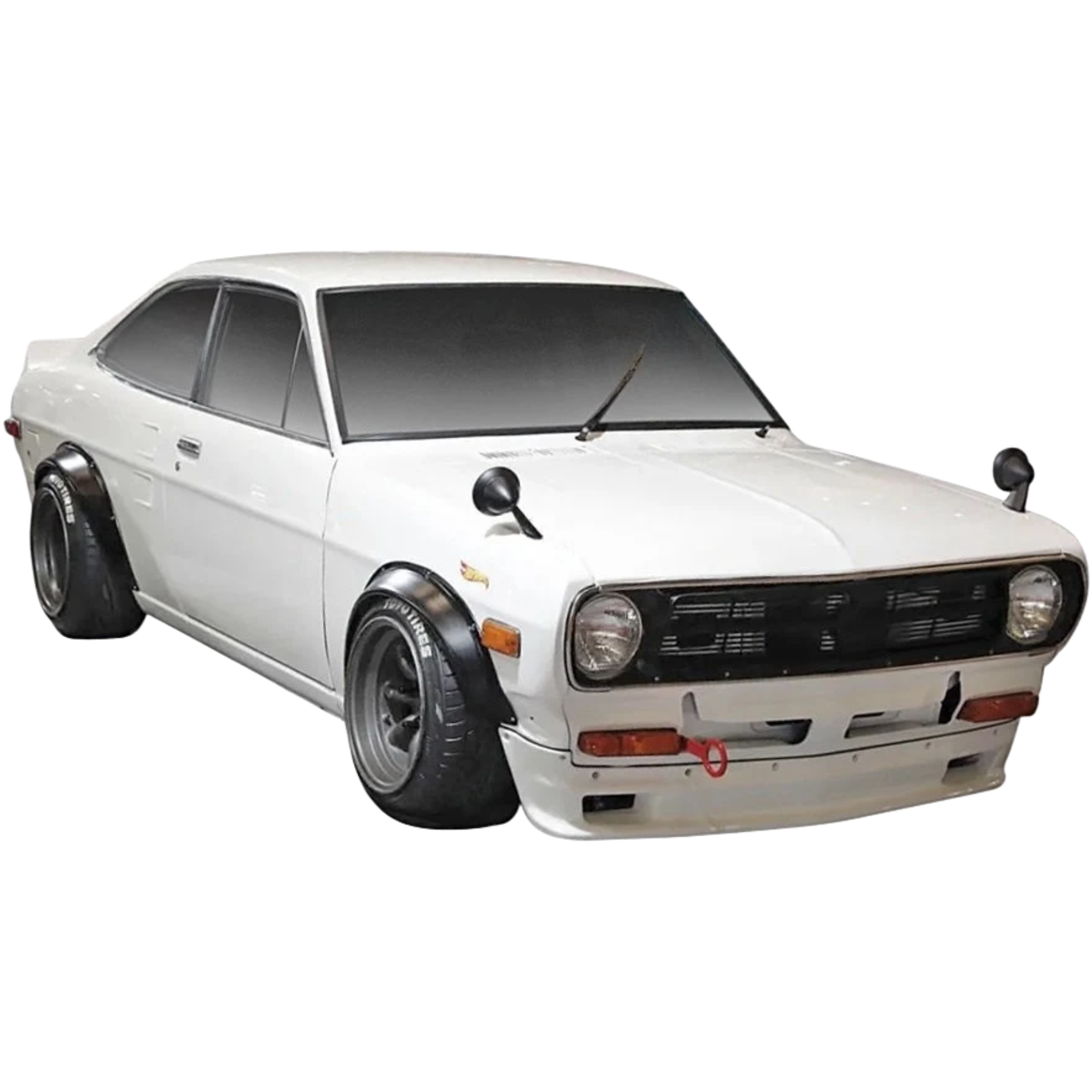 Pandem V1.0 Datsun B110 Sunny Coupe Widebody Kit + Duck Wing (1970–1973)