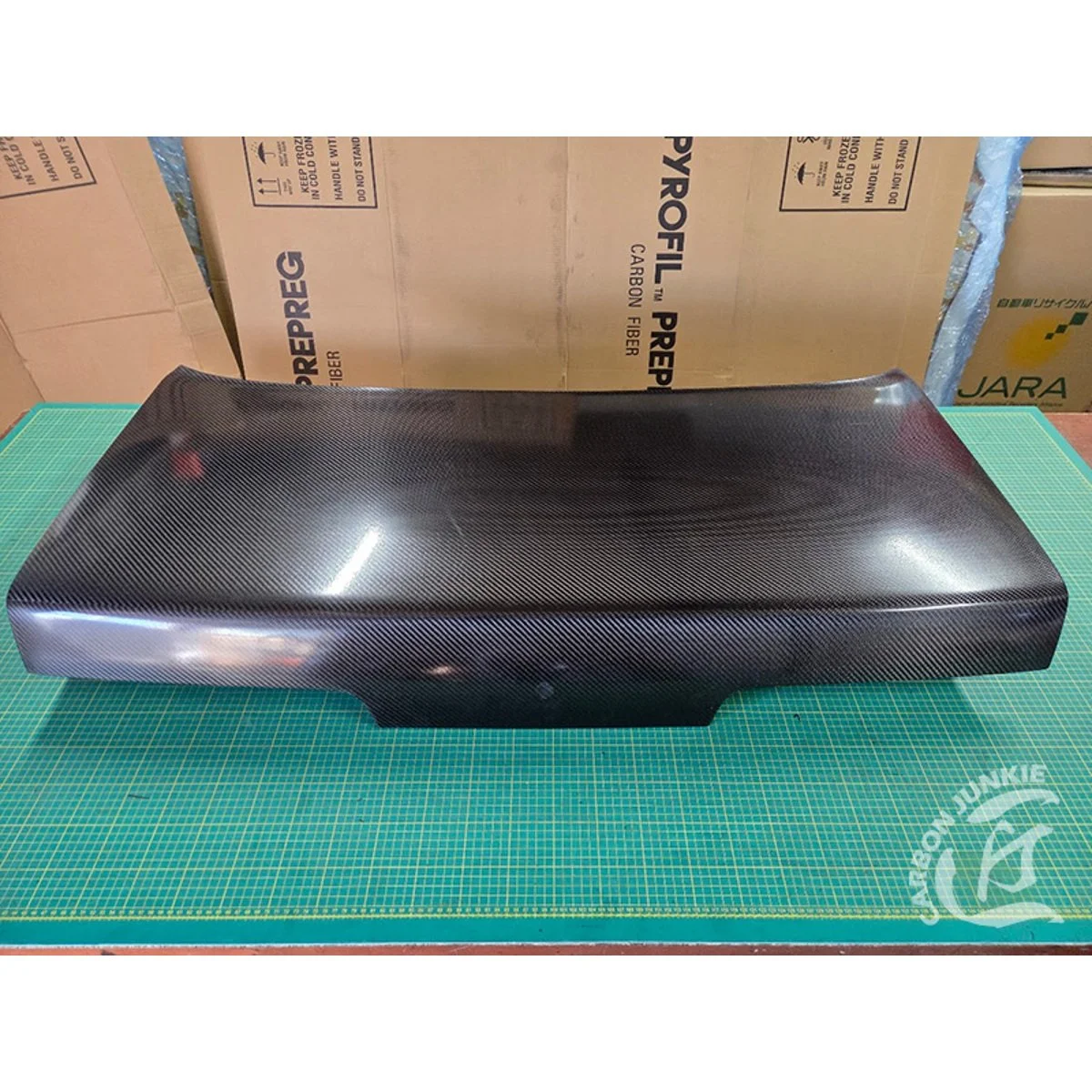 CarbonJunkie NISSAN S13 Silvia Boot Lid OEM Dry Carbon