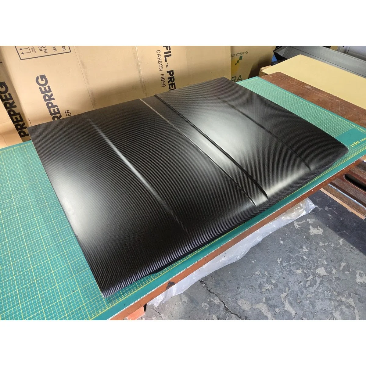 CarbonJunkie NISSAN B310 Sunny Early Model Bonnet OEM Dry Carbon