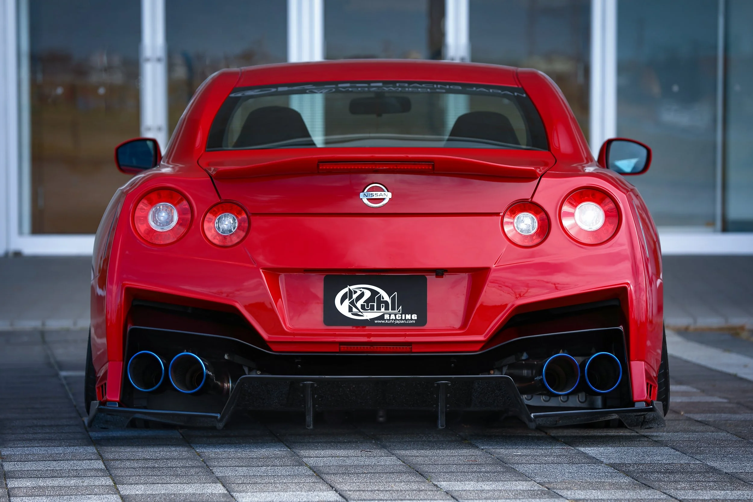 KUHL Racing Ver4 35R-GT II Nissan R35 GT-R Trunk Spoiler Ver2