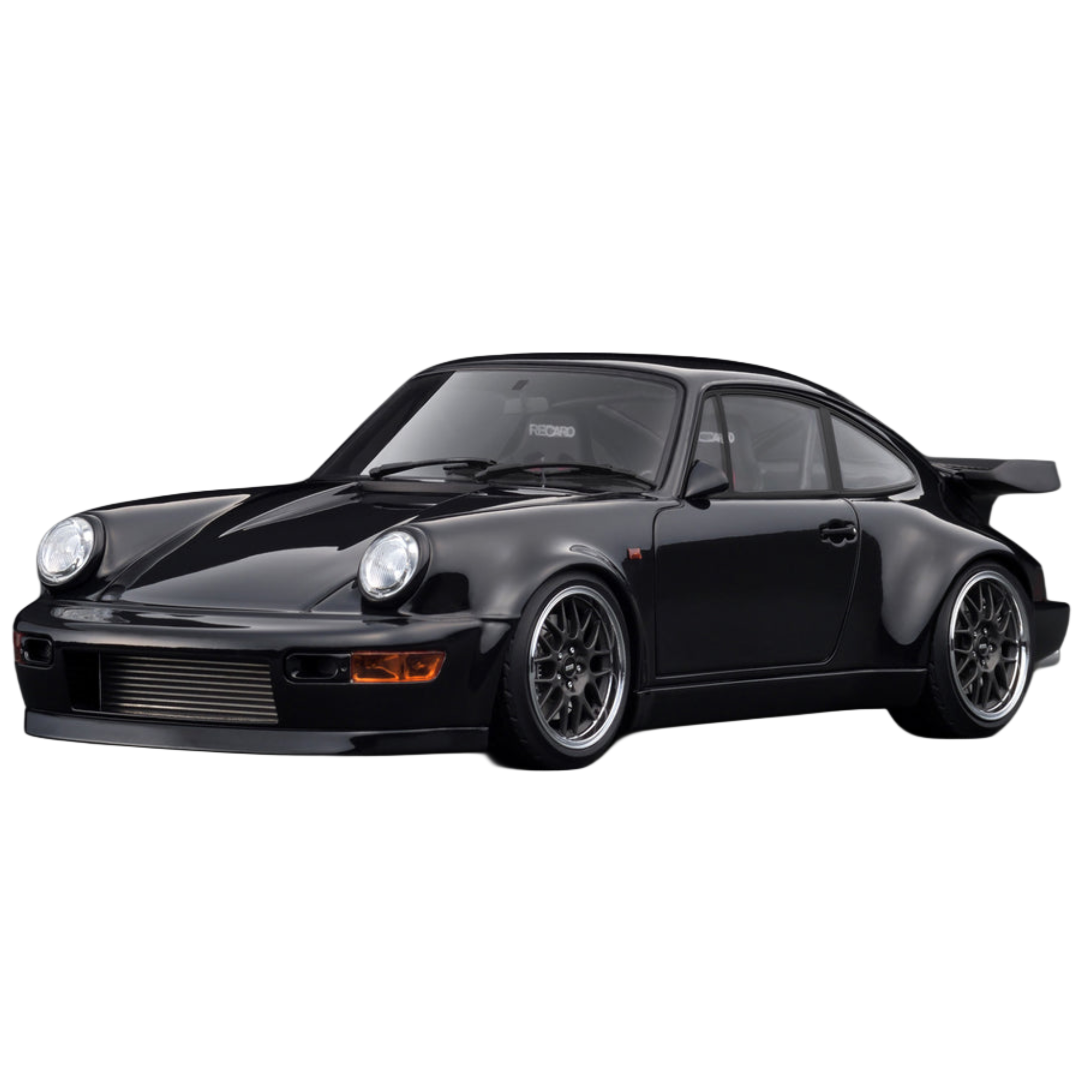 1:18 Porsche 964 Blackbird Wangan Midnight w/Figurine