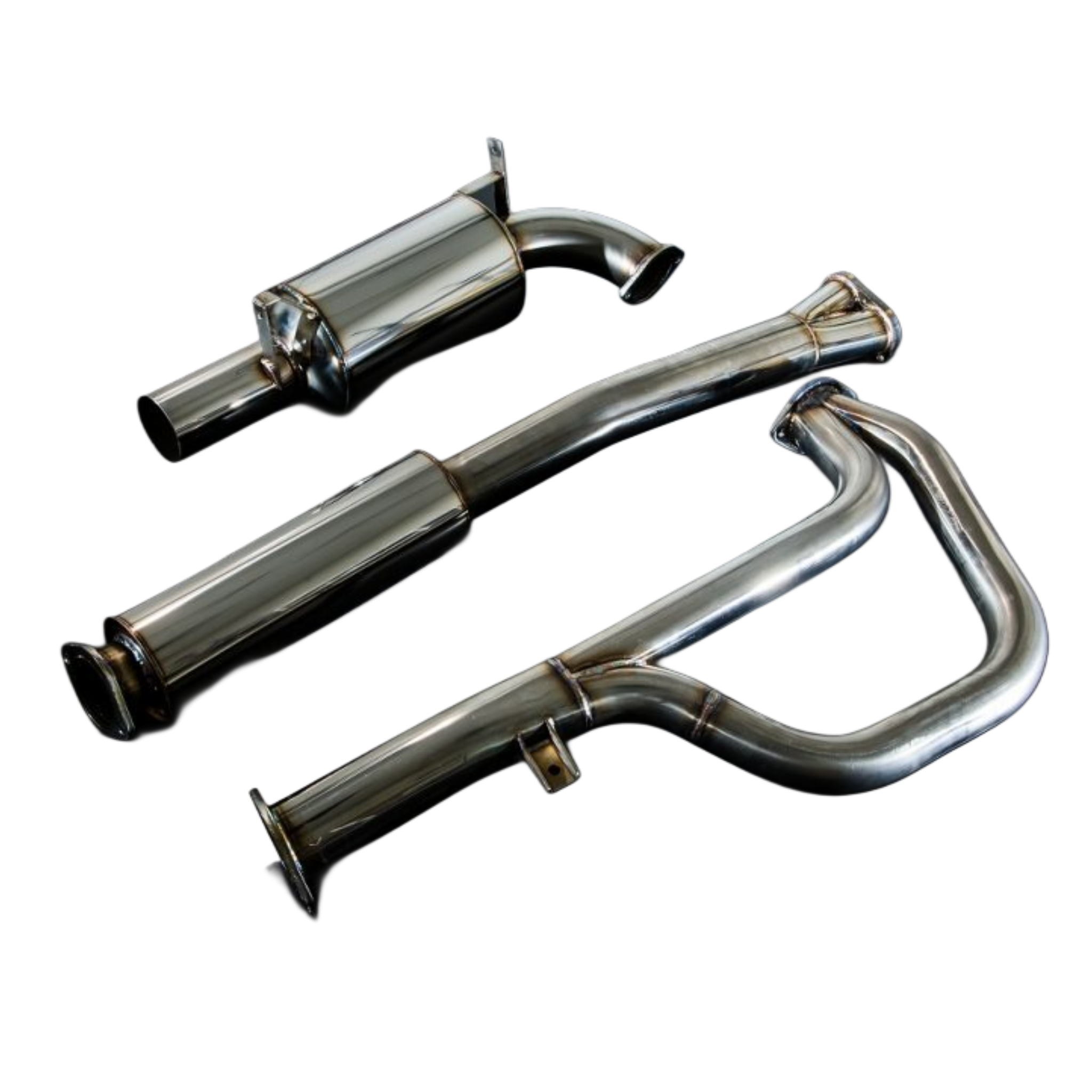 STAR ROAD Specialized Muffler Kit for Lowered Cars