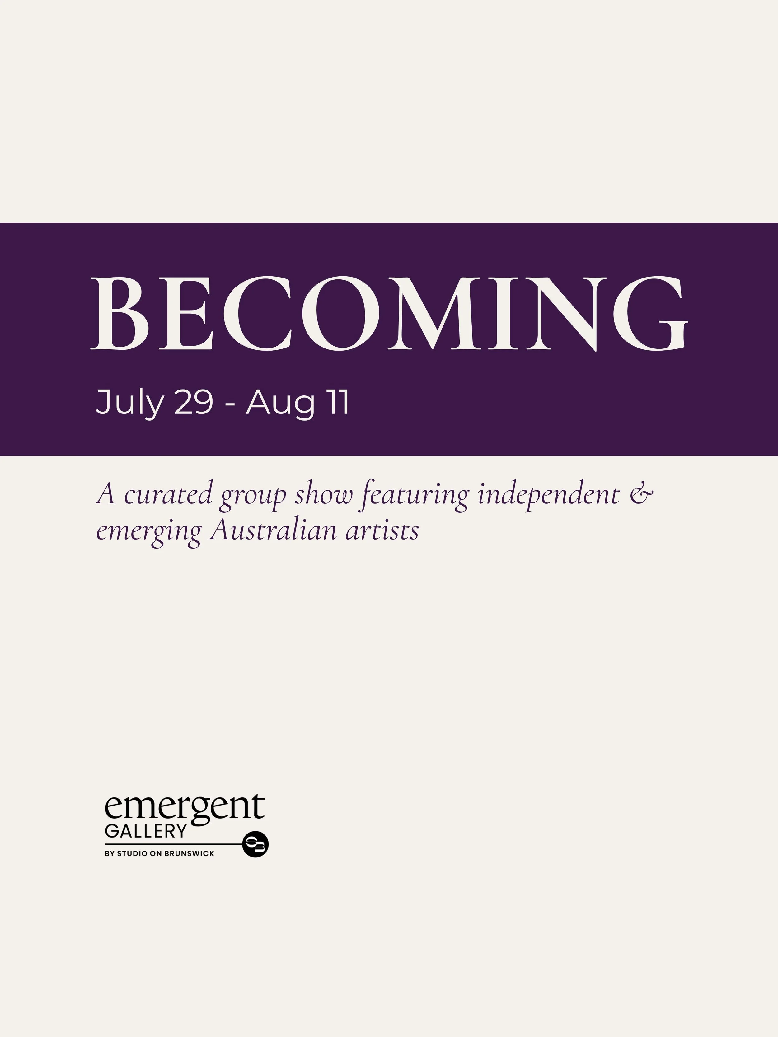 BECOMING