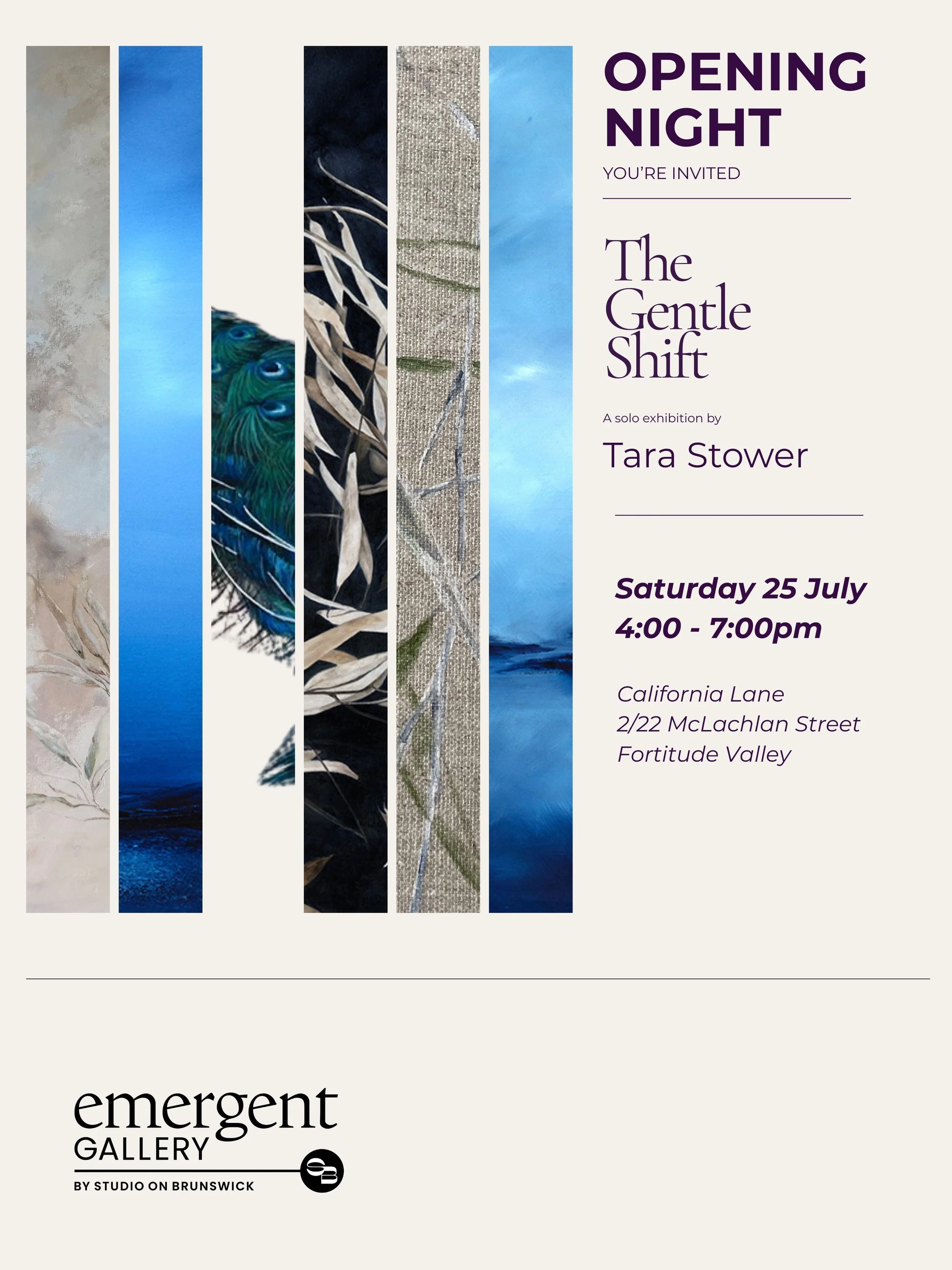 The Gentle Shift - Opening Event