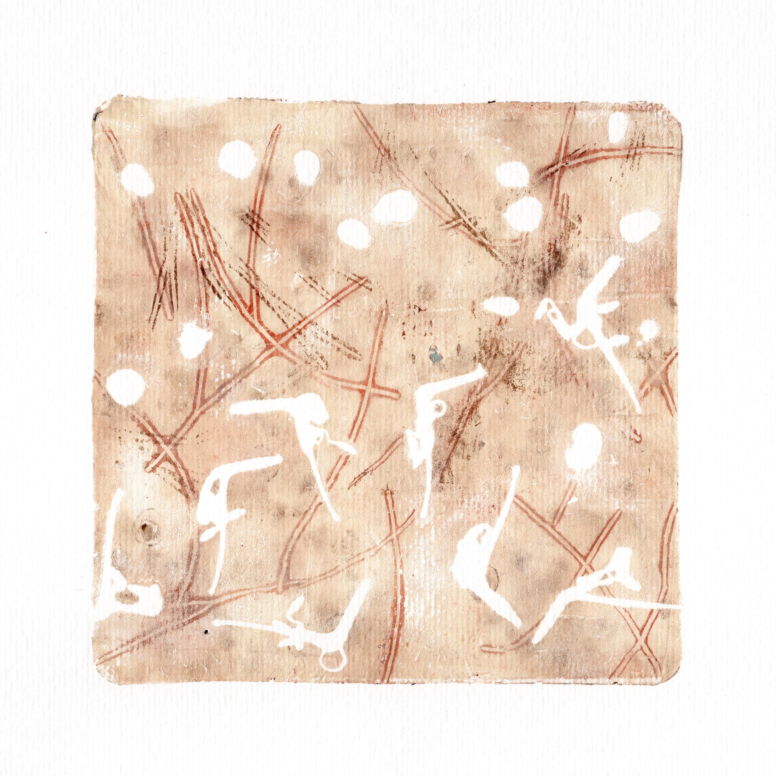 Scattered sand meditation
