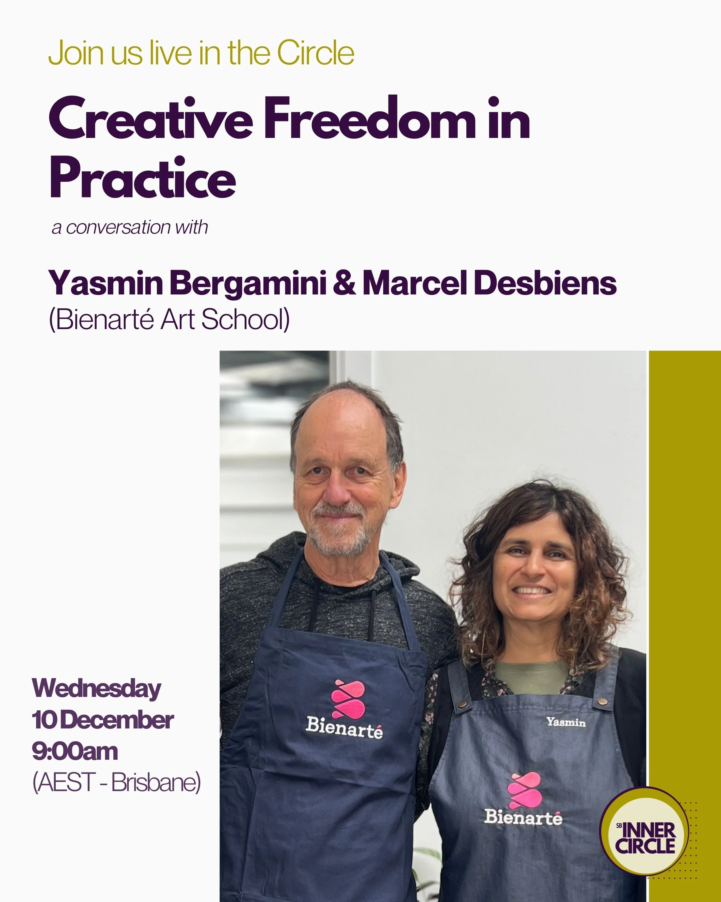 LIVE ONLINE FOR INNER CIRCLE MEMBERS