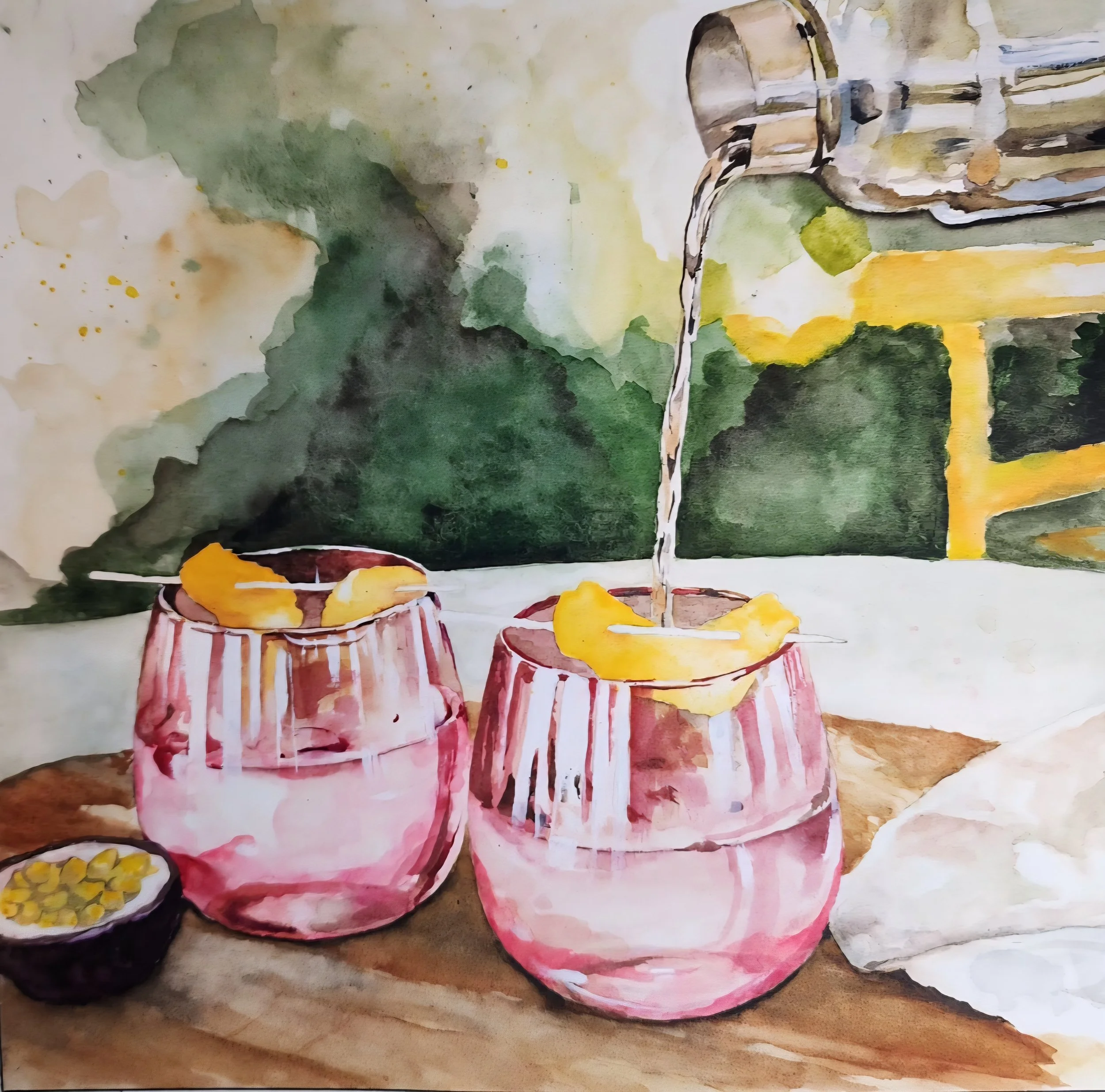 Pink Gin-Ger and Spice