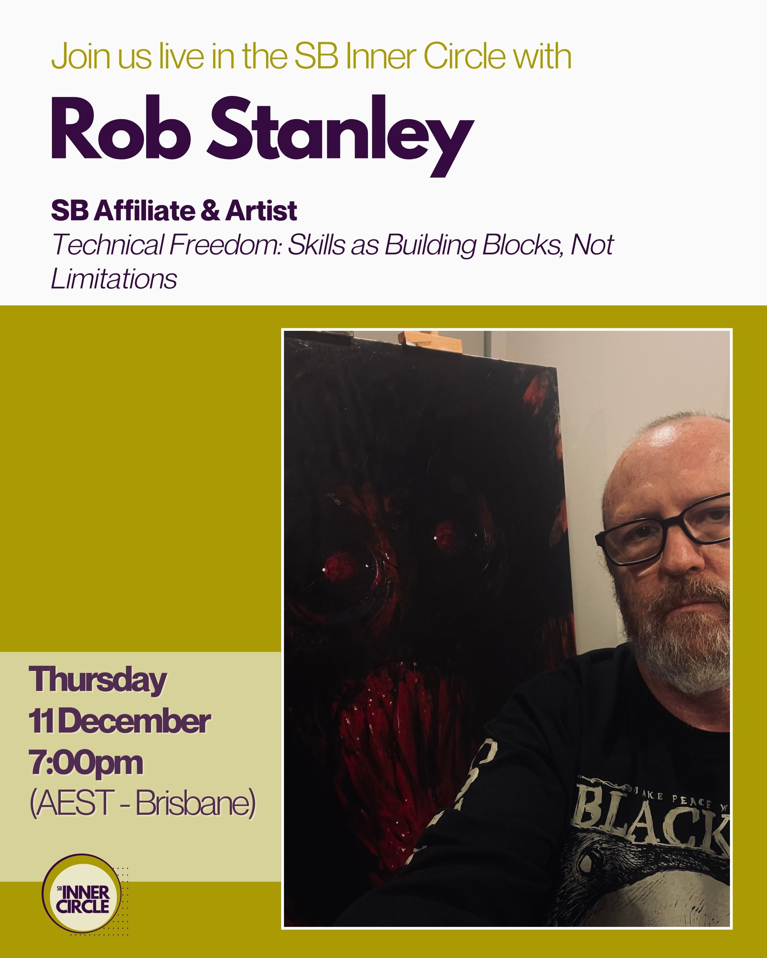 LIVE ONLINE FOR INNER CIRCLE MEMBERS