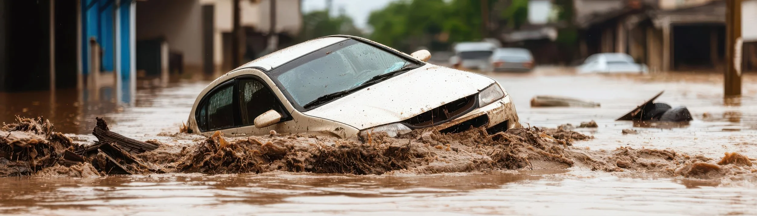 Alerta roja por lluvias intensas ¿qué hacer si te sorprende en el coche?