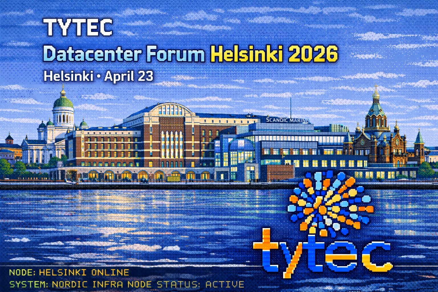 TYTEC at Datacenter Forum Helsinki 2026 Nordic data centre conference at Scandic Marina Congress Center
