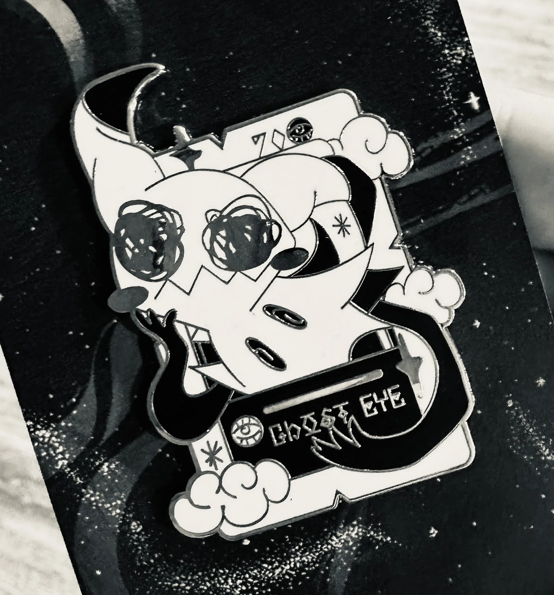 Mimikyu enamel pin