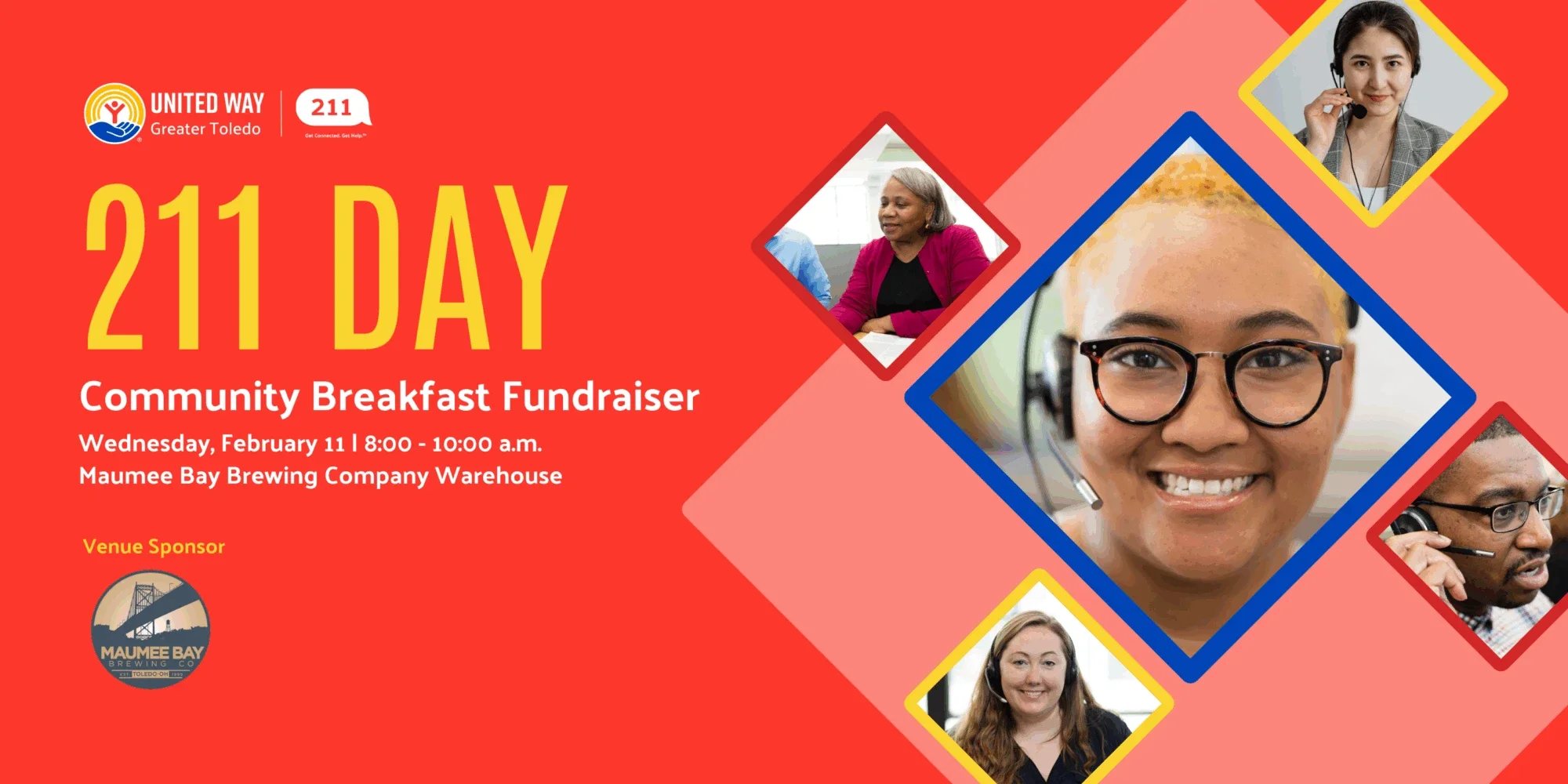 211 Day Community Breakfast Fundraiser