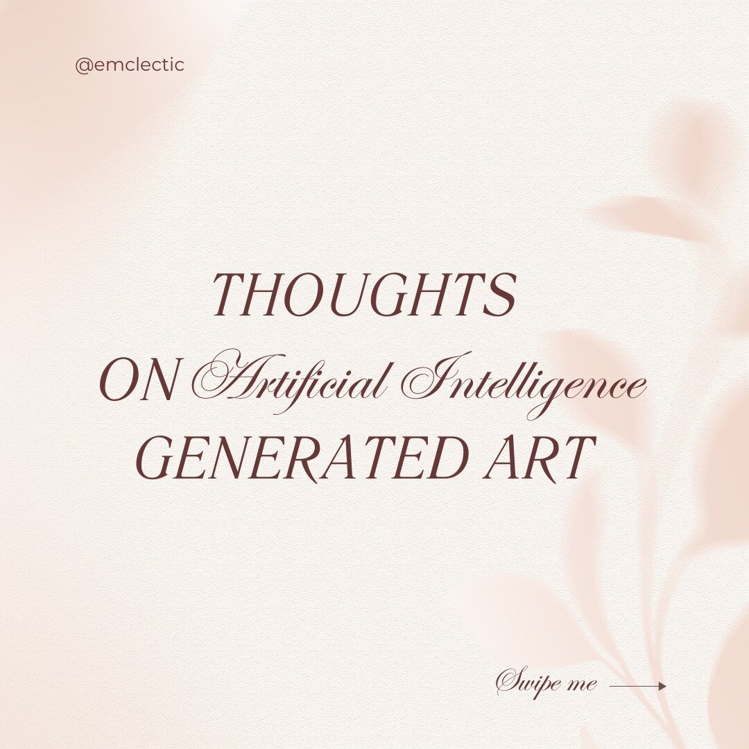 Work smart, not hard, or simply no big deal?
Are you for or against the debate on AI generated art?

There is nothing new about automating the illustration process, but the result is never going to be the same: just clinical and generic at best. Depe