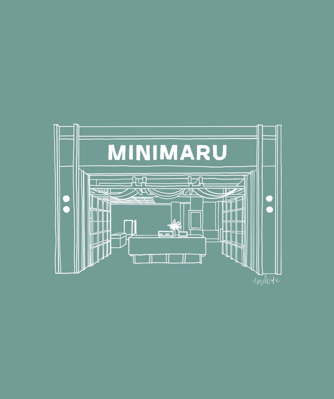 Such a cool project from last year. It felt like such a milestone to be able to illustrate @minimaru.home Chadstone storefront to accompany their Clayton storefront I had drawn earlier that year. Both were used for their double-sided bag! 🥹
I love t