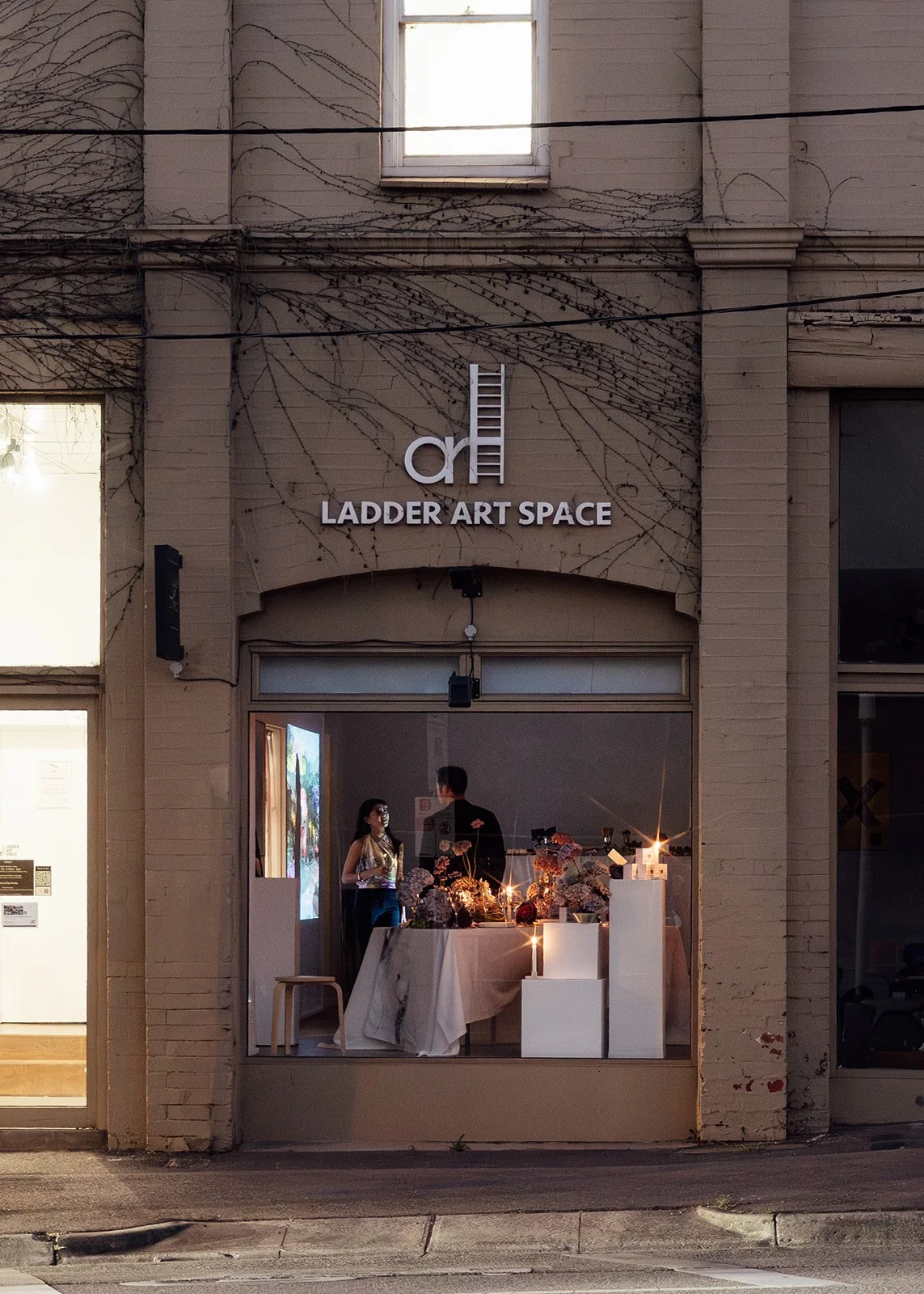 Emclectic custom artwork Melbourne Exhibition Ladder Art Space Kew 