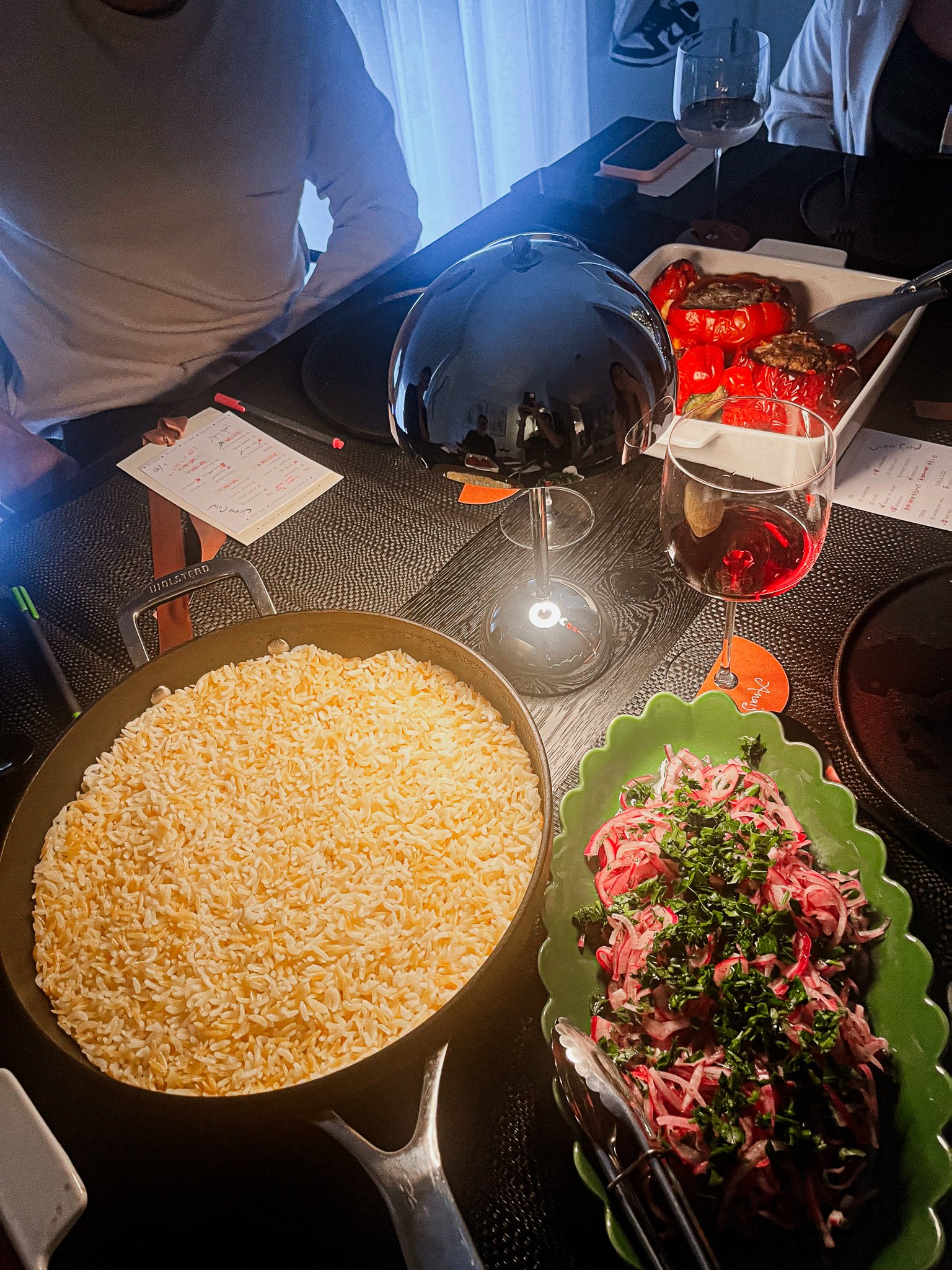 Emclectic dinner party