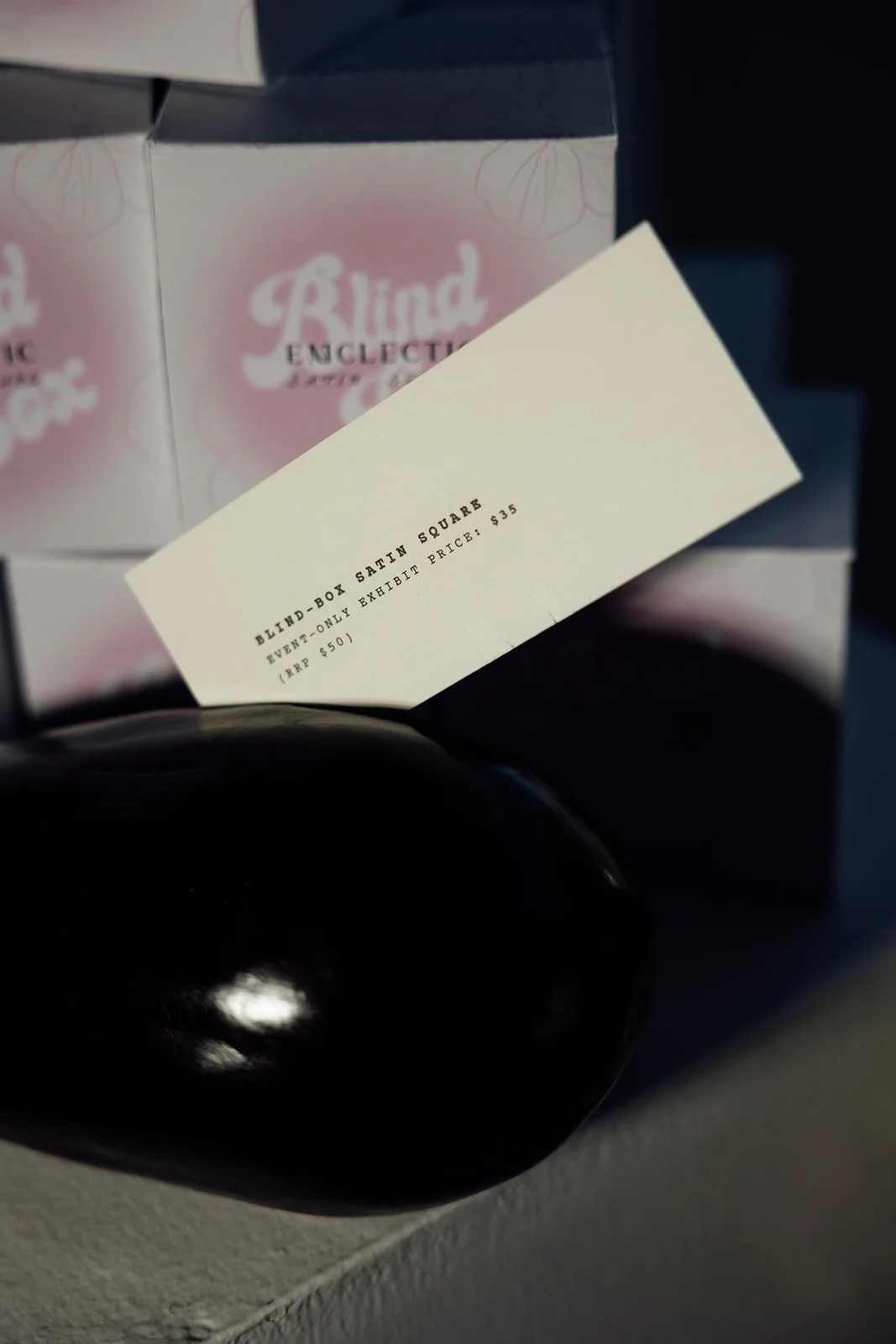 Emclectic blind box custom silk scarf