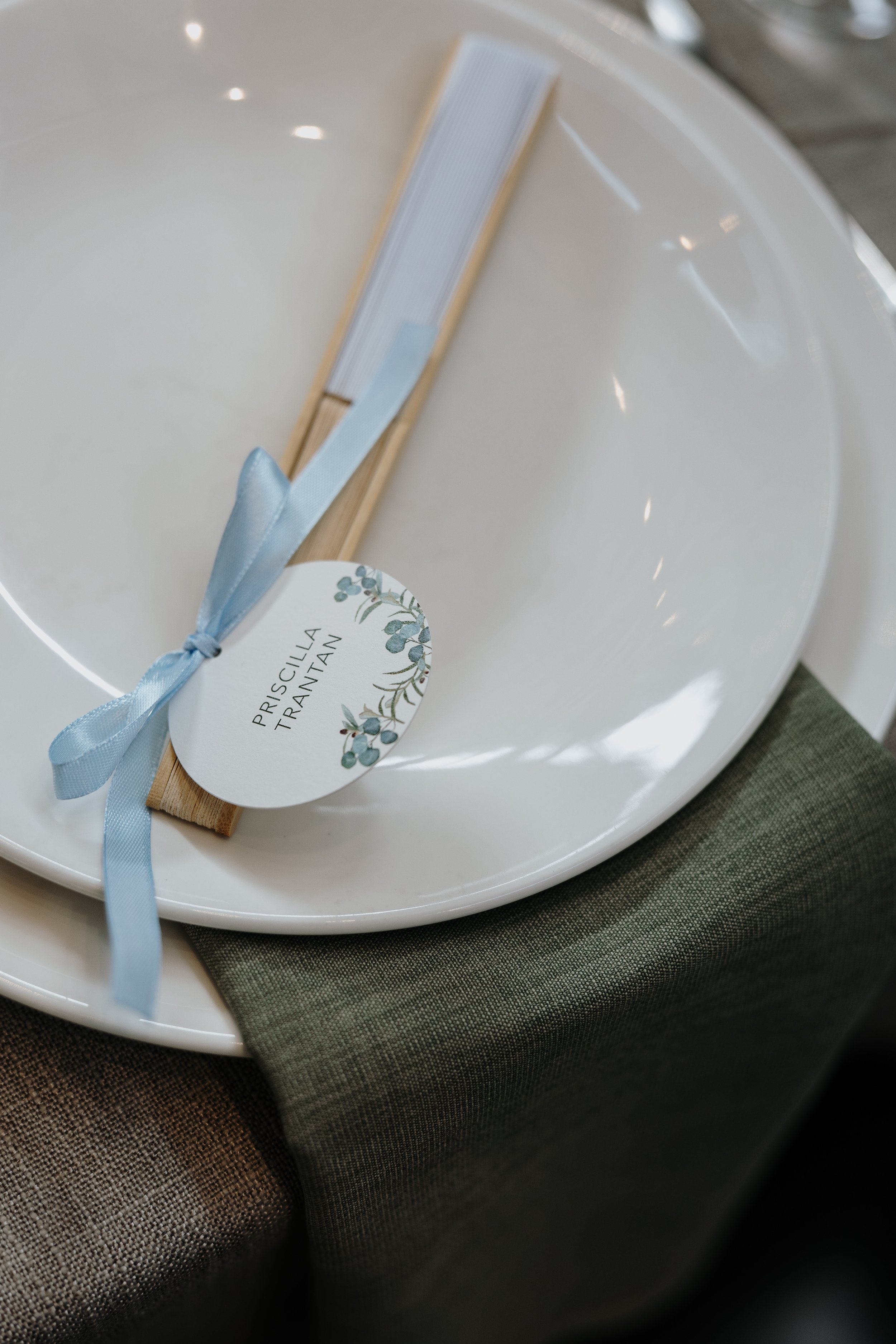 fan placecards