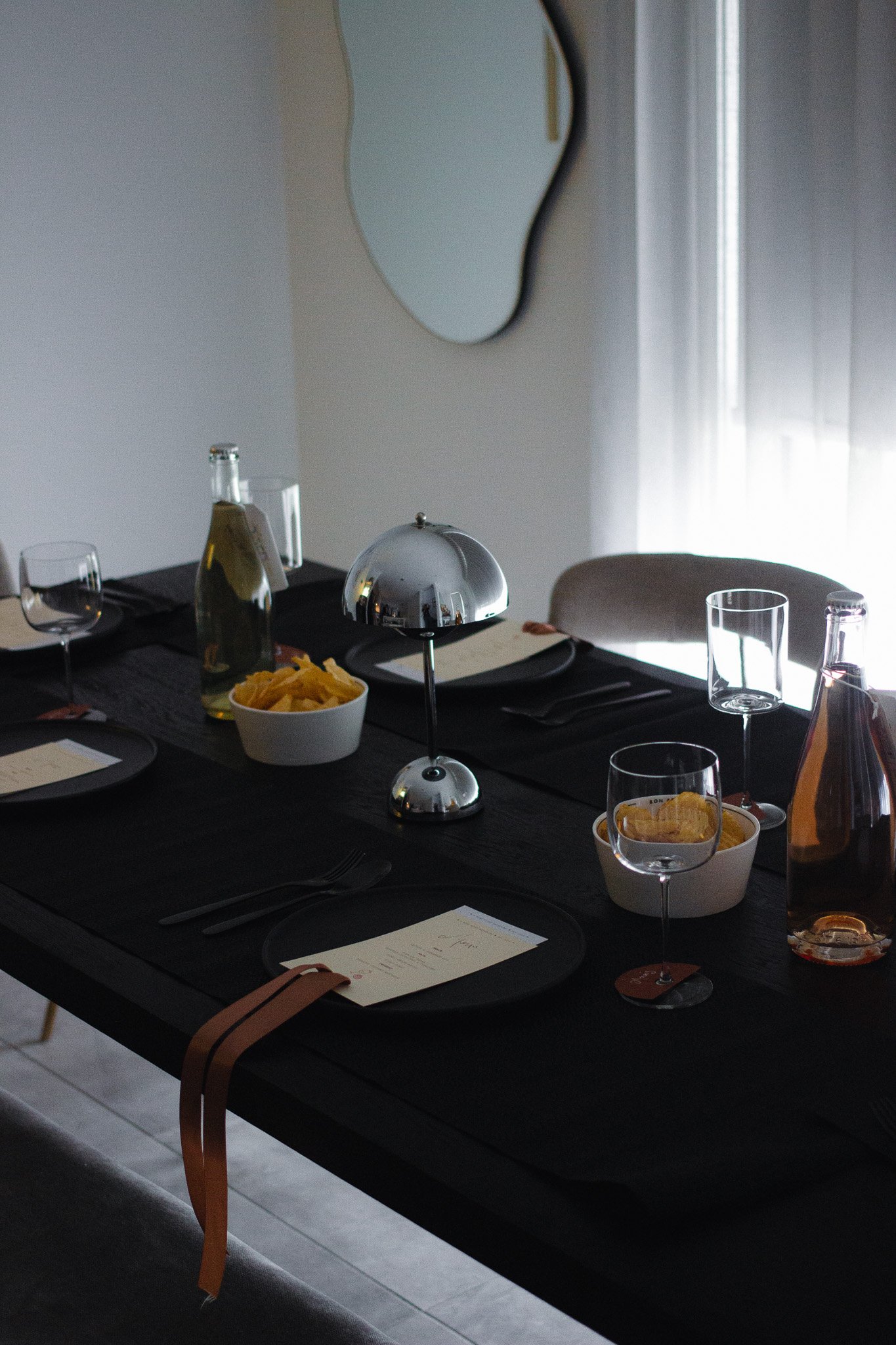 Emclectic tablescape