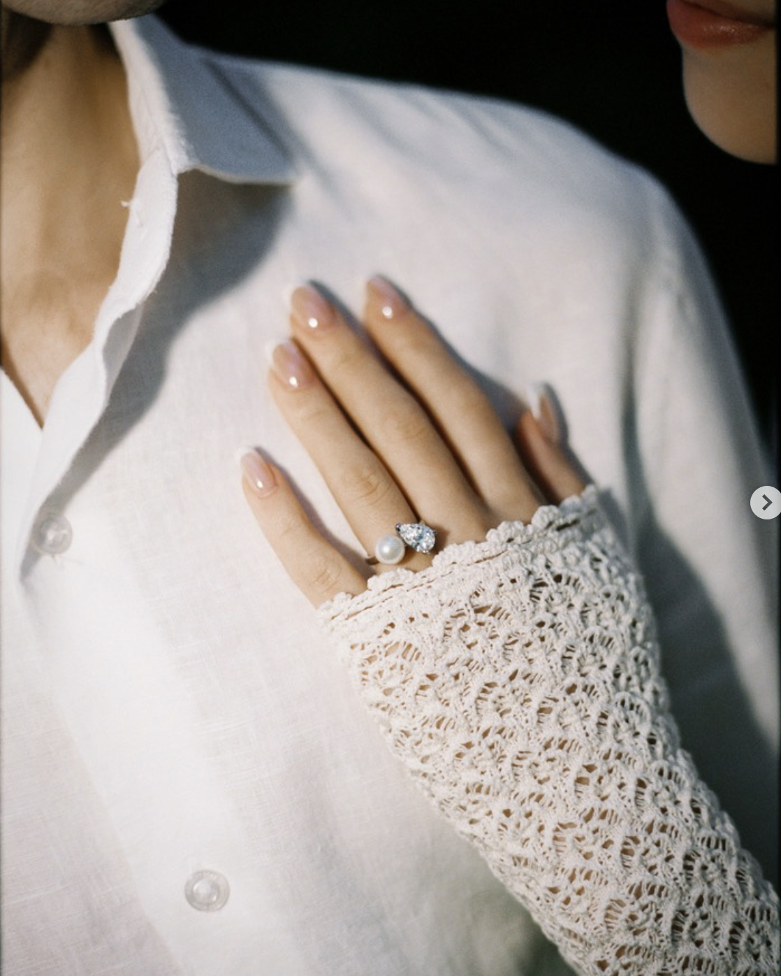 Faith Jewels Toi et Moi custom design engagement ring