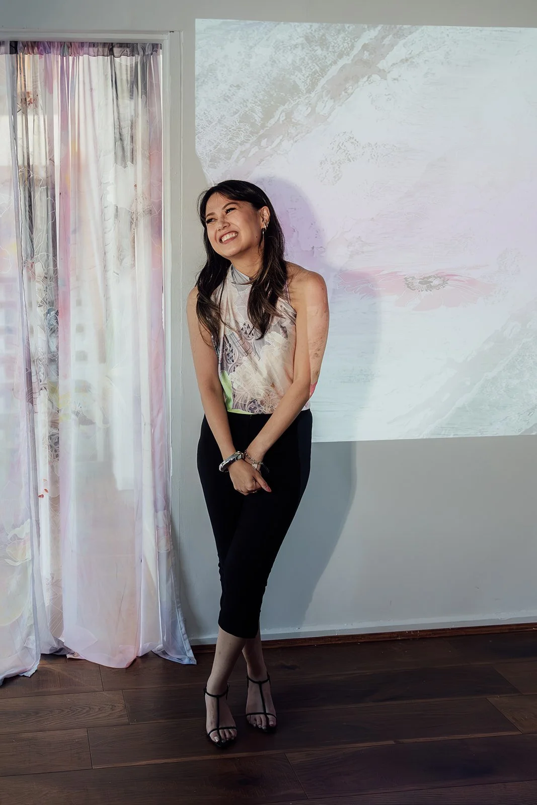 Emclectic custom artwork Melbourne Exhibition Ladder Art Space Kew 