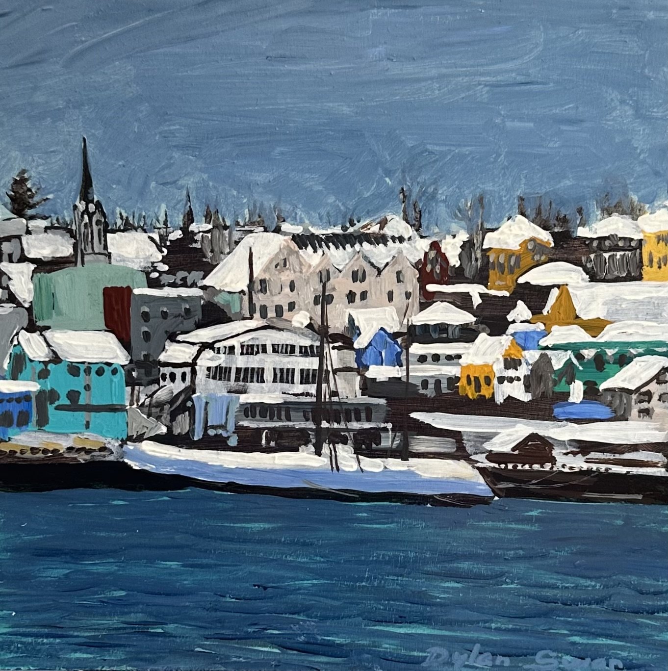 Lunenburg 3    (8" x 8")