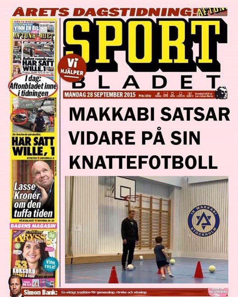 Precis som Sportbladet uppm&auml;rksammar g&ouml;r knattefotbollen i Makkabi sig redo f&ouml;r en ny s&auml;song!

&Auml;r ditt barn f&ouml;dd mellan 2017 och 2020 och vill spela fotboll i IK Makkabi? D&aring; finns m&ouml;jligheten att spela varje v