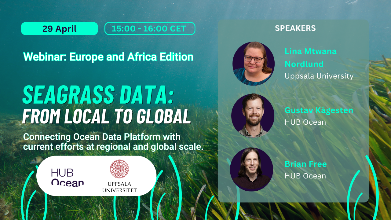 Seagrass Data - From Local to Global: Connecting Ocean Data Platform with current efforts at regional and global scale