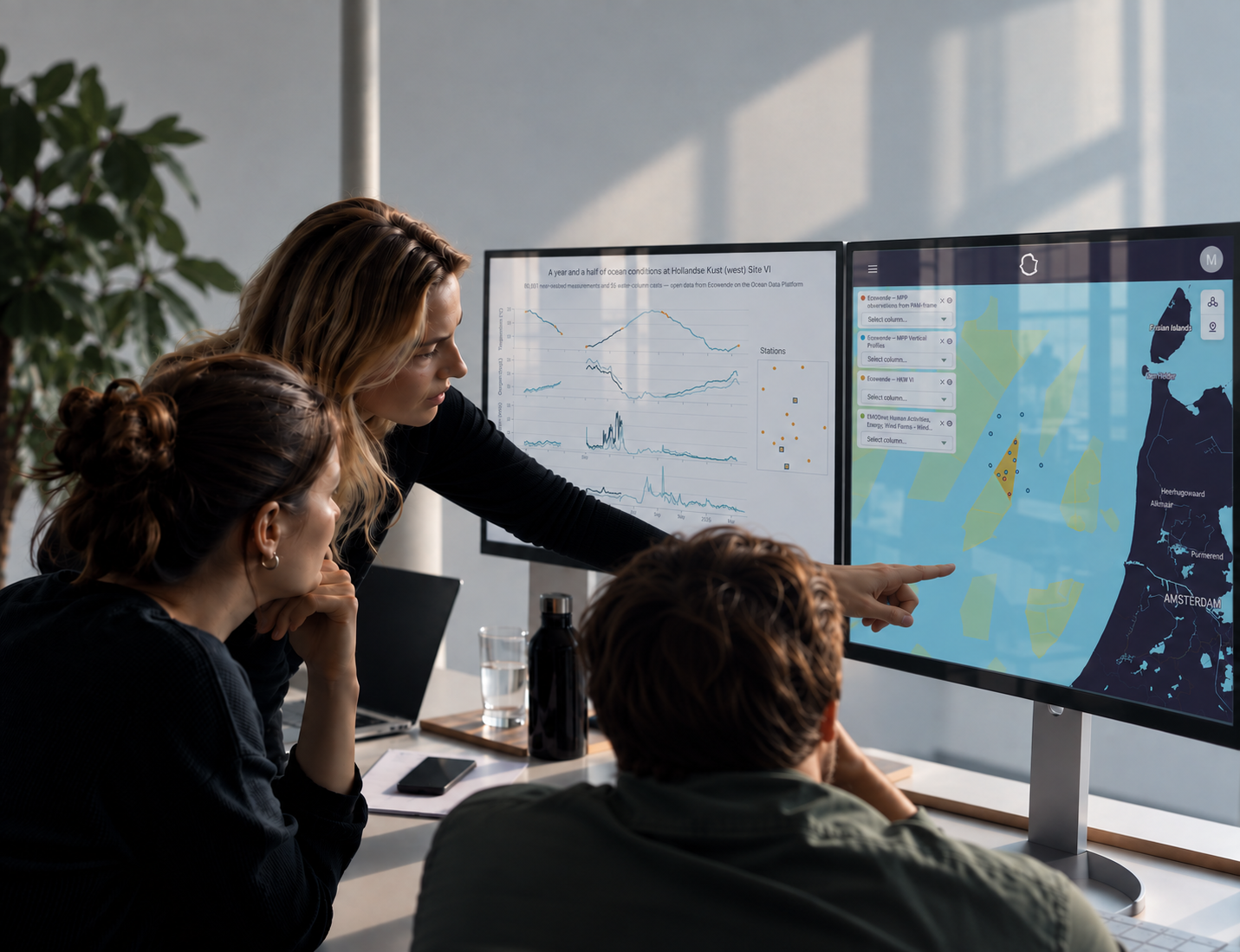 HUB Ocean and Ecowende unlock first offshore wind farm data to accelerate knowledge sharing on North Sea ecology