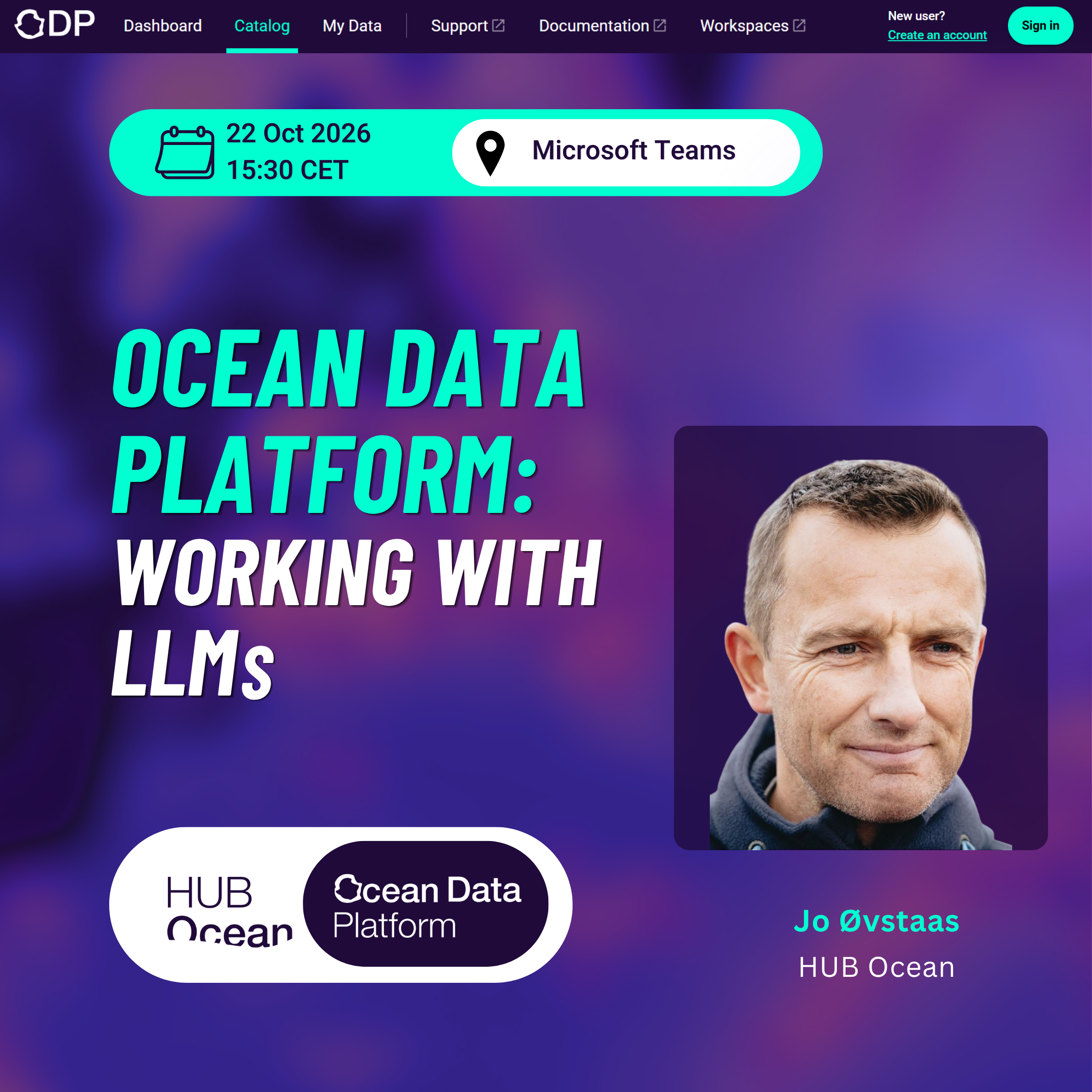 Ocean Data Platform: Working with LLMs