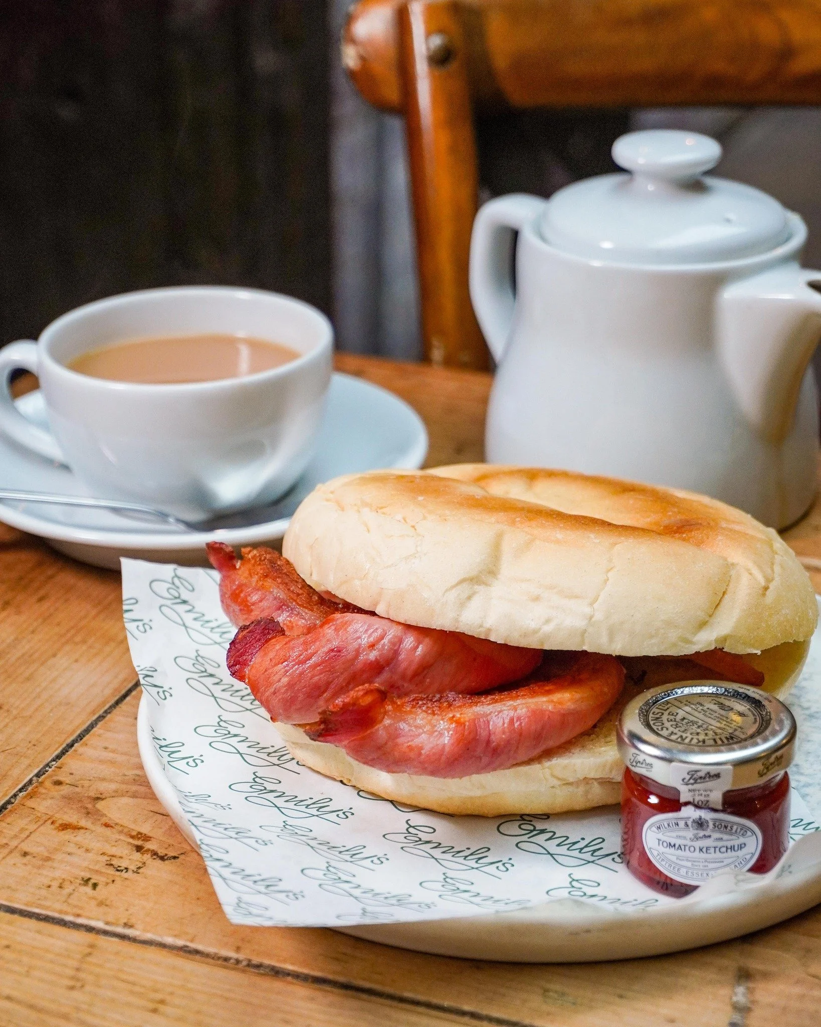 Nothing beats a proper bacon stottie 🥓

Simple, satisfying  and exactly what you need to start the day right.

Swing by Emily's this week... breakfast goals, sorted. 🙌

#ptmymorpeth #northeastfoodies #nefoodies