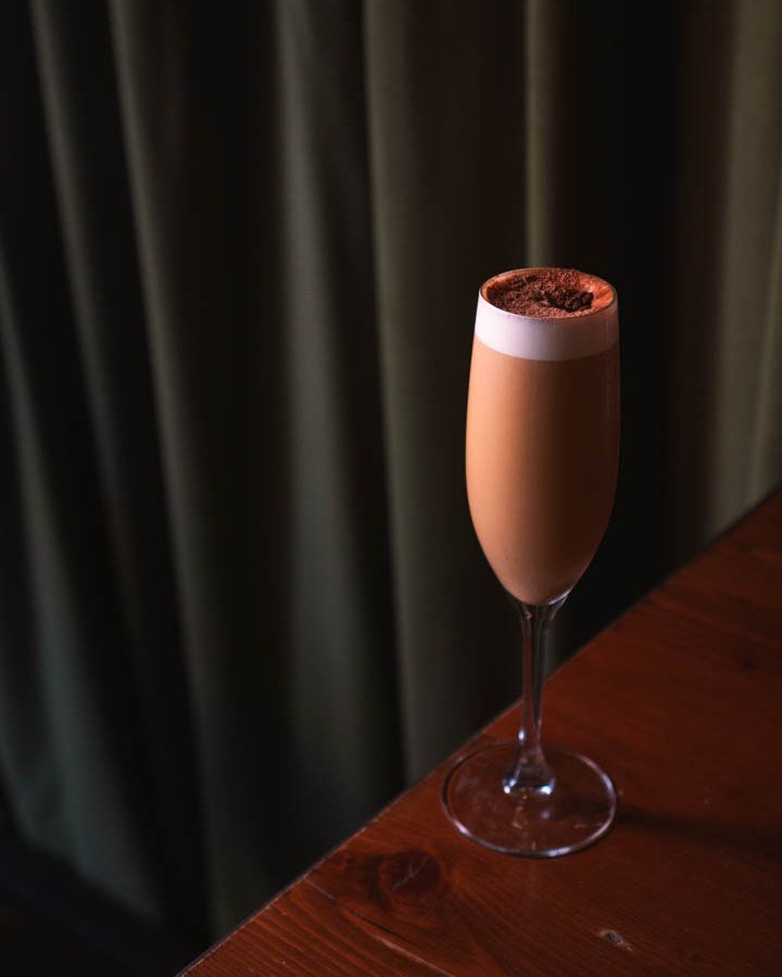 Decadent. Creamy. Impossible to resist 🍸
A mix of Frangelico, Maker&rsquo;s Mark &amp; Mozart Dark... think dessert, but with a little kick.

Live DJs all weekend and Sunday brings the sounds of
🎶 Jack Cummings 5&ndash;7pm | Andrew Usher 7&ndash;9p