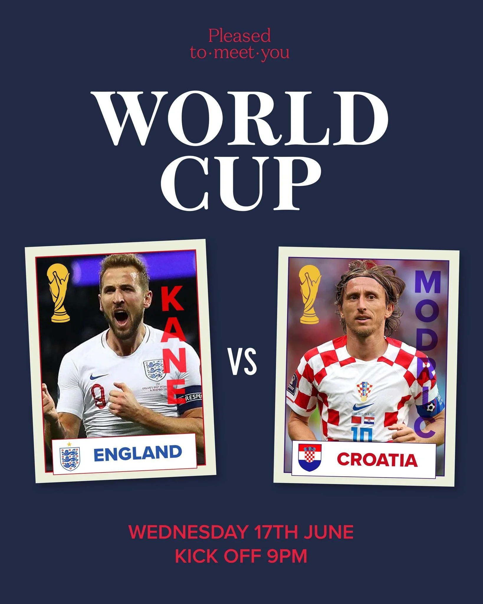 World Cup Fever is coming to PTMY Morpeth 🏆

Watch every England Group Stage game live in our first floor event space, with plenty of screens, lots of atmosphere and copious amounts of beer flowing as England look to bring football home.

🎟️ Free e