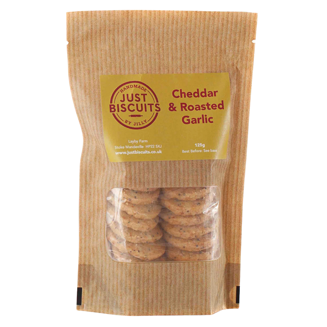 Cheddar & Roasted Garlic — Just Biscuits
