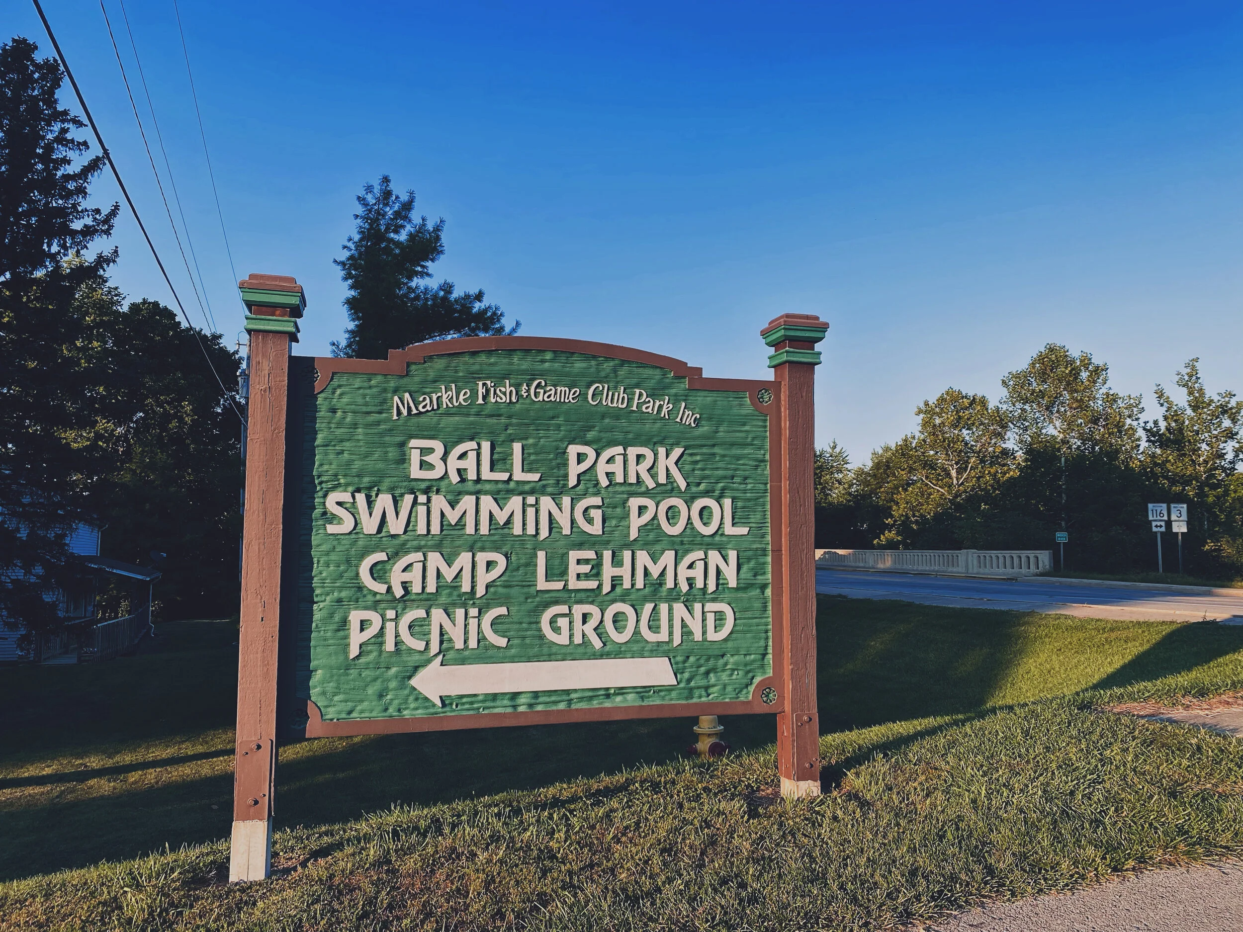 Markle Fish & Game Club Park — Town of Markle