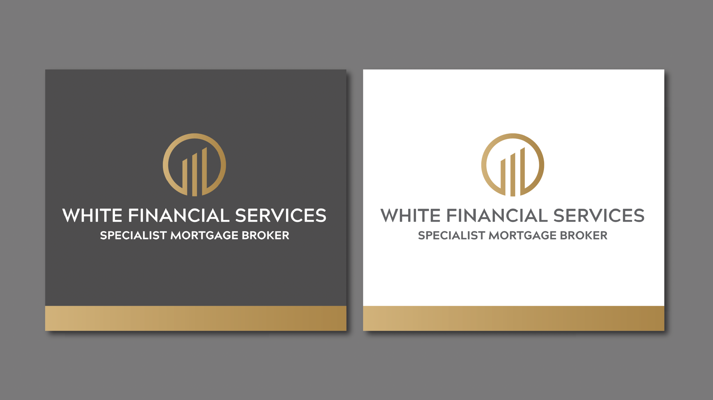 White Financial Services Logo