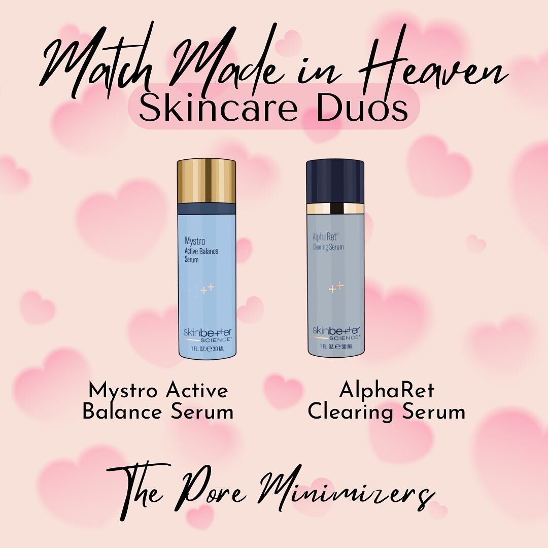 Show your skin some love this Valentine&rsquo;s Day with our favorite skincare duos!! 🩷 Shop all products through the link in our bio &ldquo;Shop SkinBetter&rdquo; 

.
.
.
.
#skincareduo #skintwinsaesthetics #skintwins #skinbetterscience #greenwoods