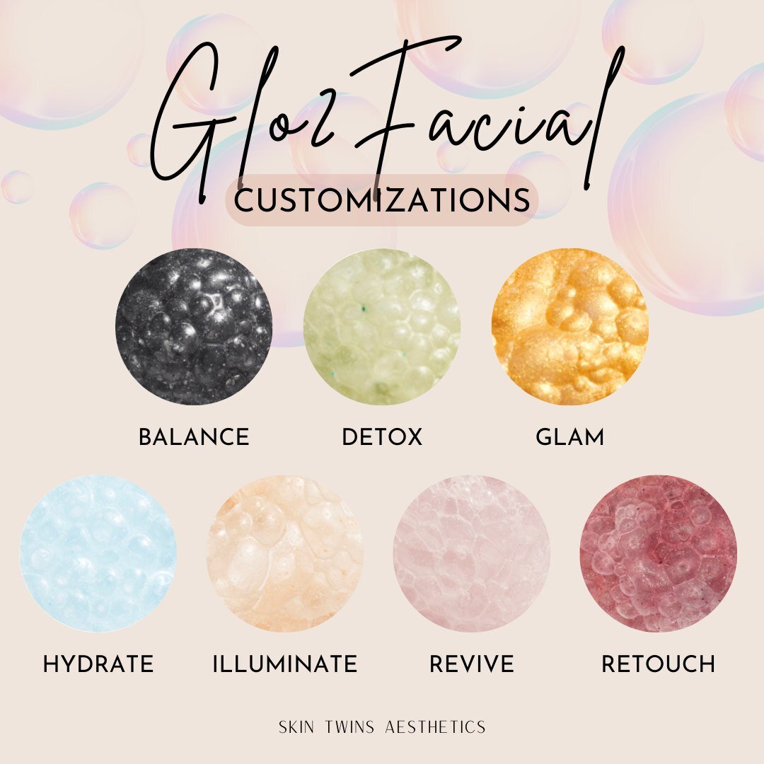 Glo2Facial 🫧 the facial that is for anyone and everyone! With 7 different customizations we are able to target and correct any and all skin concerns you may have! 

OXYPOD - Glo2Facial OxyPods gently exfoliate the skin and react with Glo2Facial Prim