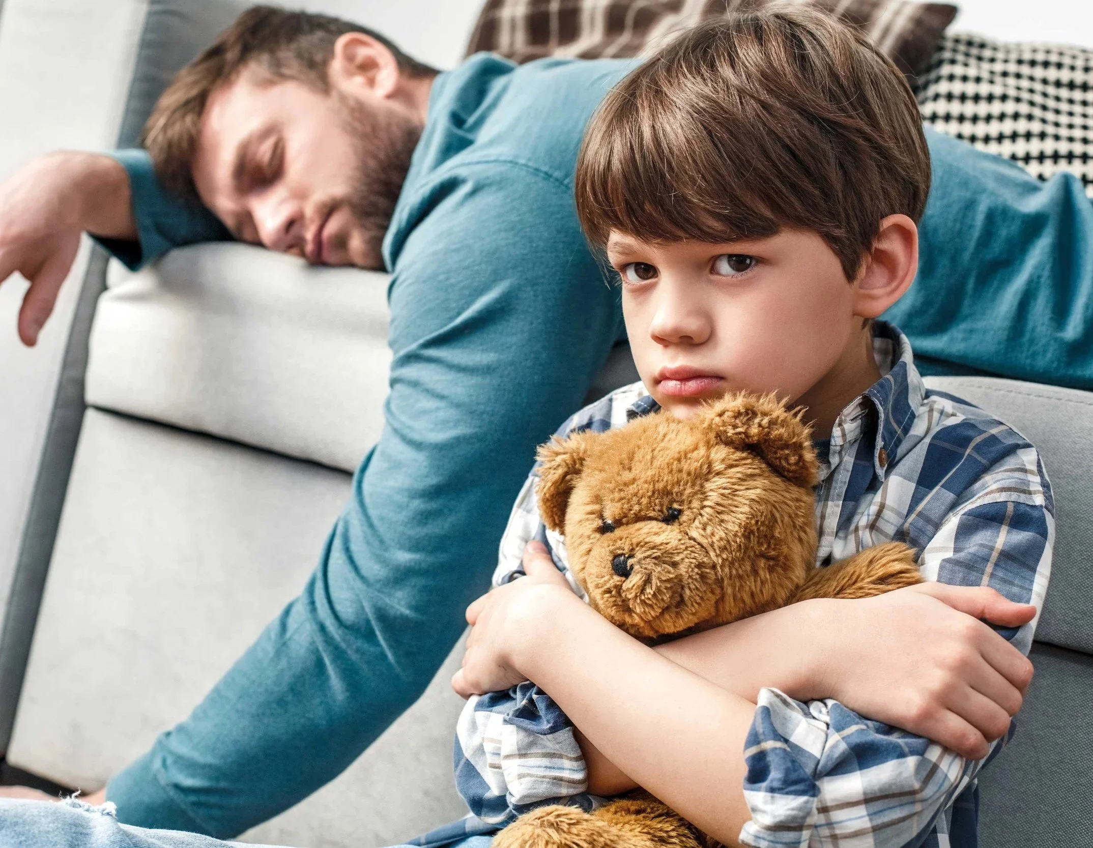 Wenn Kinder spüren, dass Eltern leiden