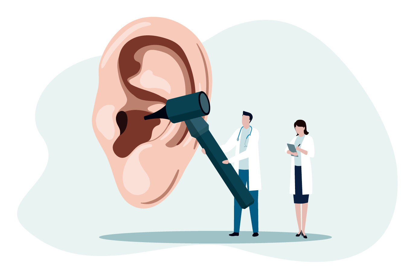 Zu viel um die Ohren?