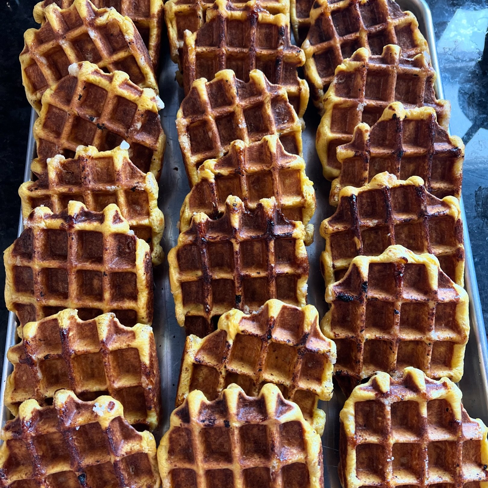 Waffles catering is always available! Made from scratch, cooked to order, and bite sizes are available! Call the shop to order (307)333-4524