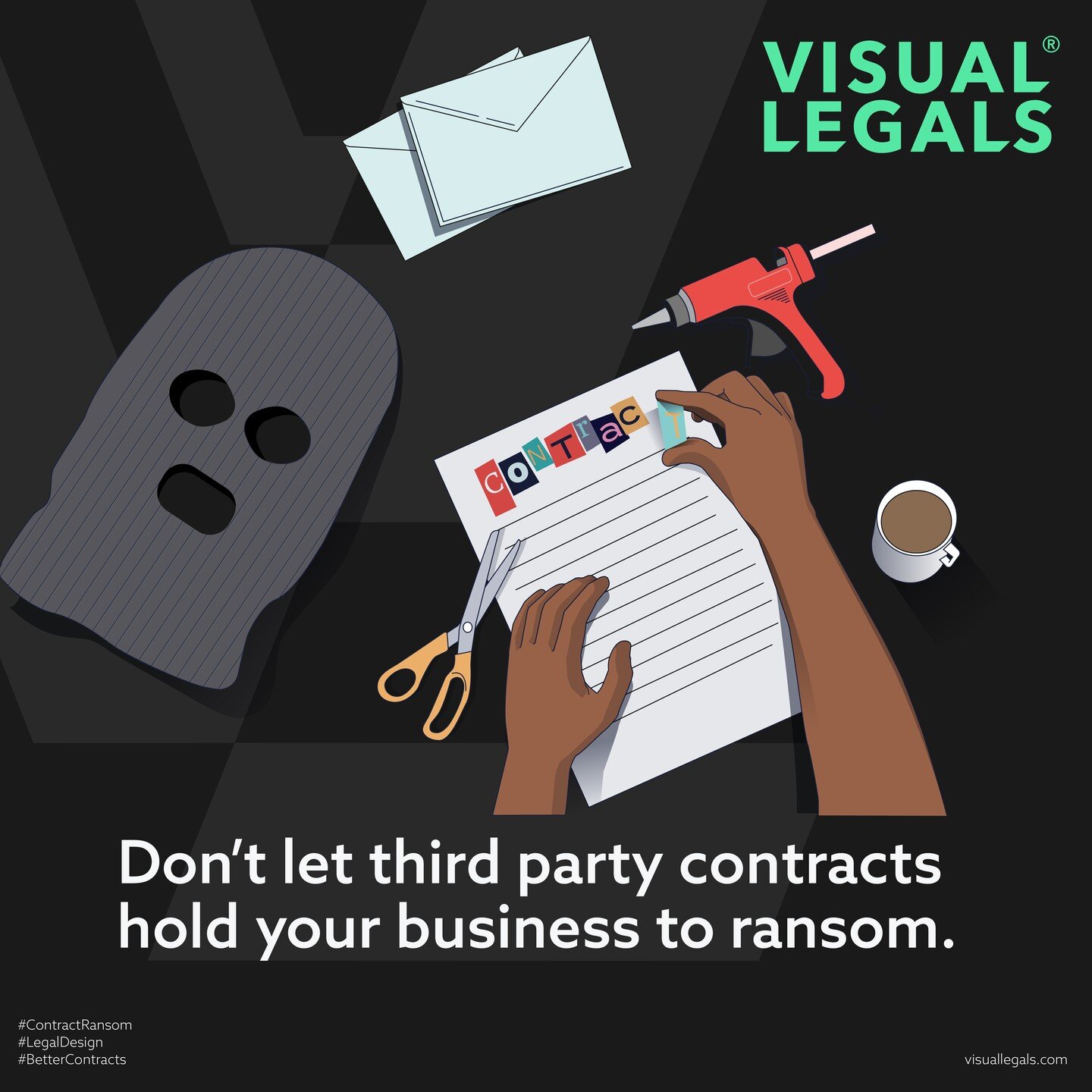 Don't let third party contracts hold your business to ransom.

#ContractRansom
#LegalDesign
#BetterContracts