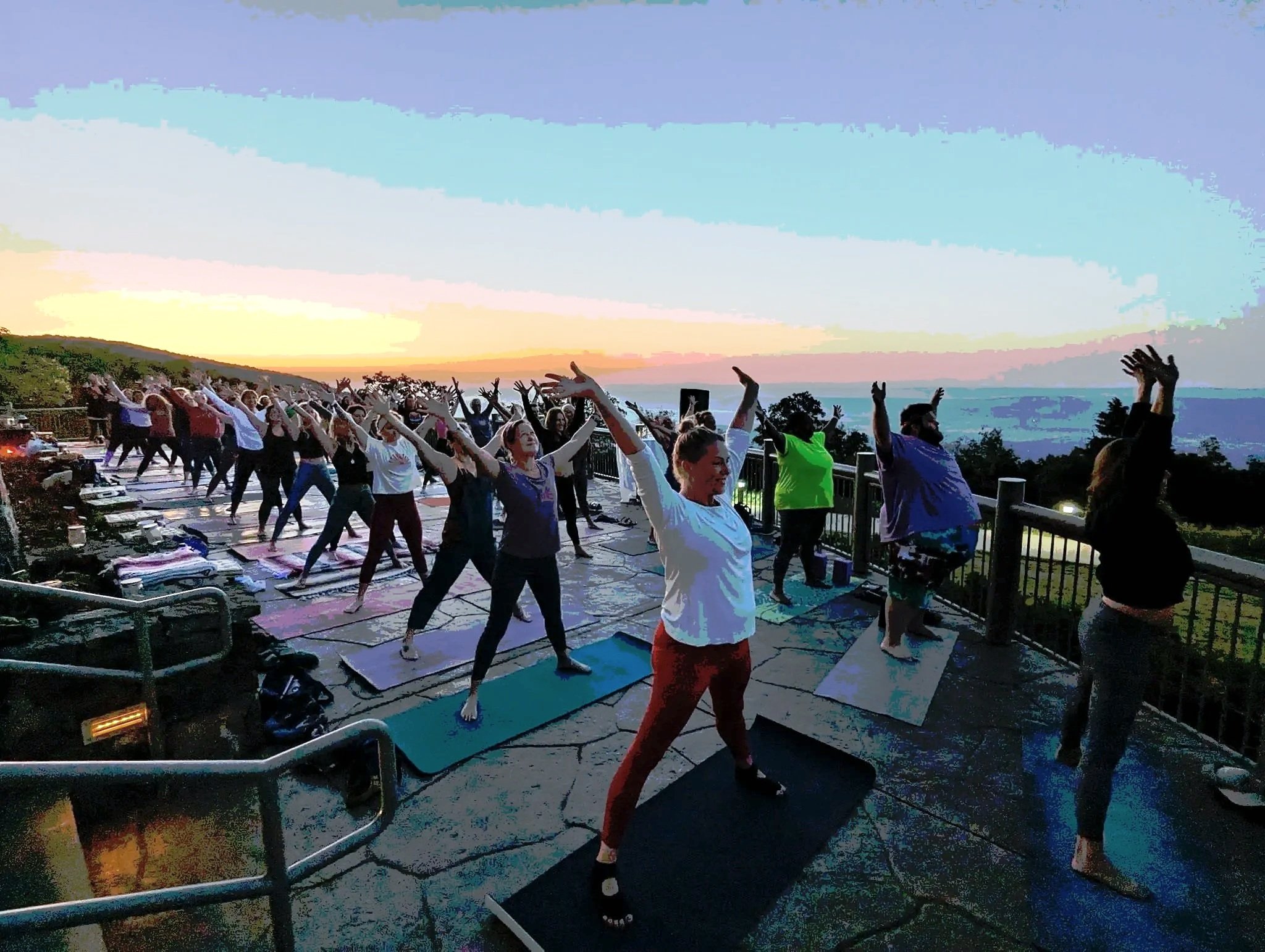 Yoga on the Mountain — Mount Magazine State Park