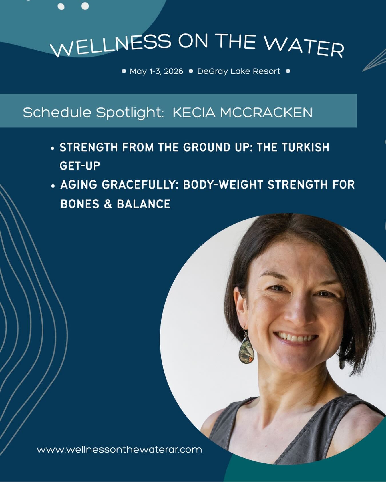 For Kecia McCracken, movement is meant to feel joyful, empowering, and a little bit playful. Her welcoming and encouraging approach helps people build strength, confidence, and a deeper connection to their bodies.
Her path into fitness began nearly t
