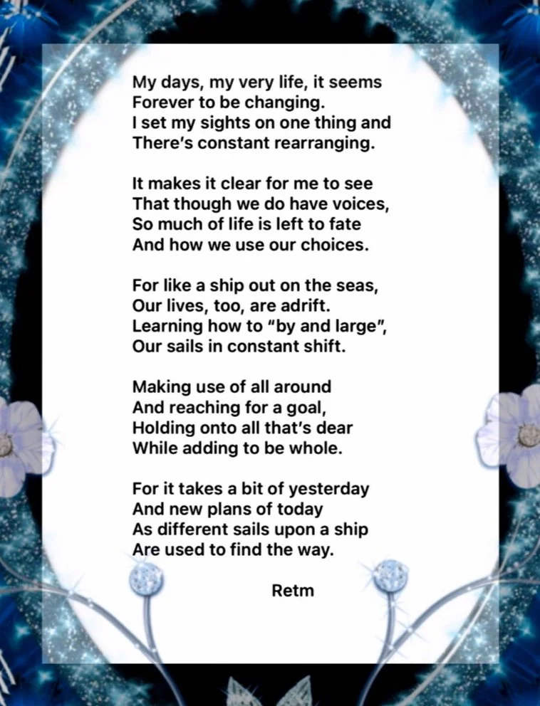 Sails upon a Ship- a poem