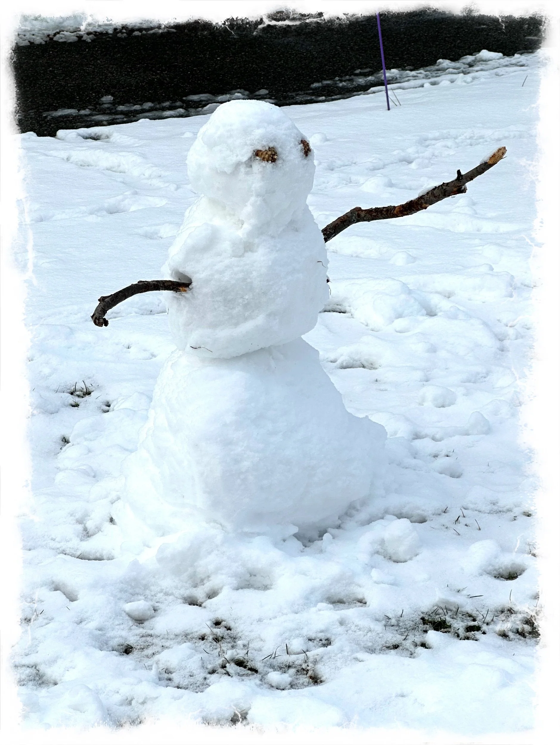 Making of a Snowman
