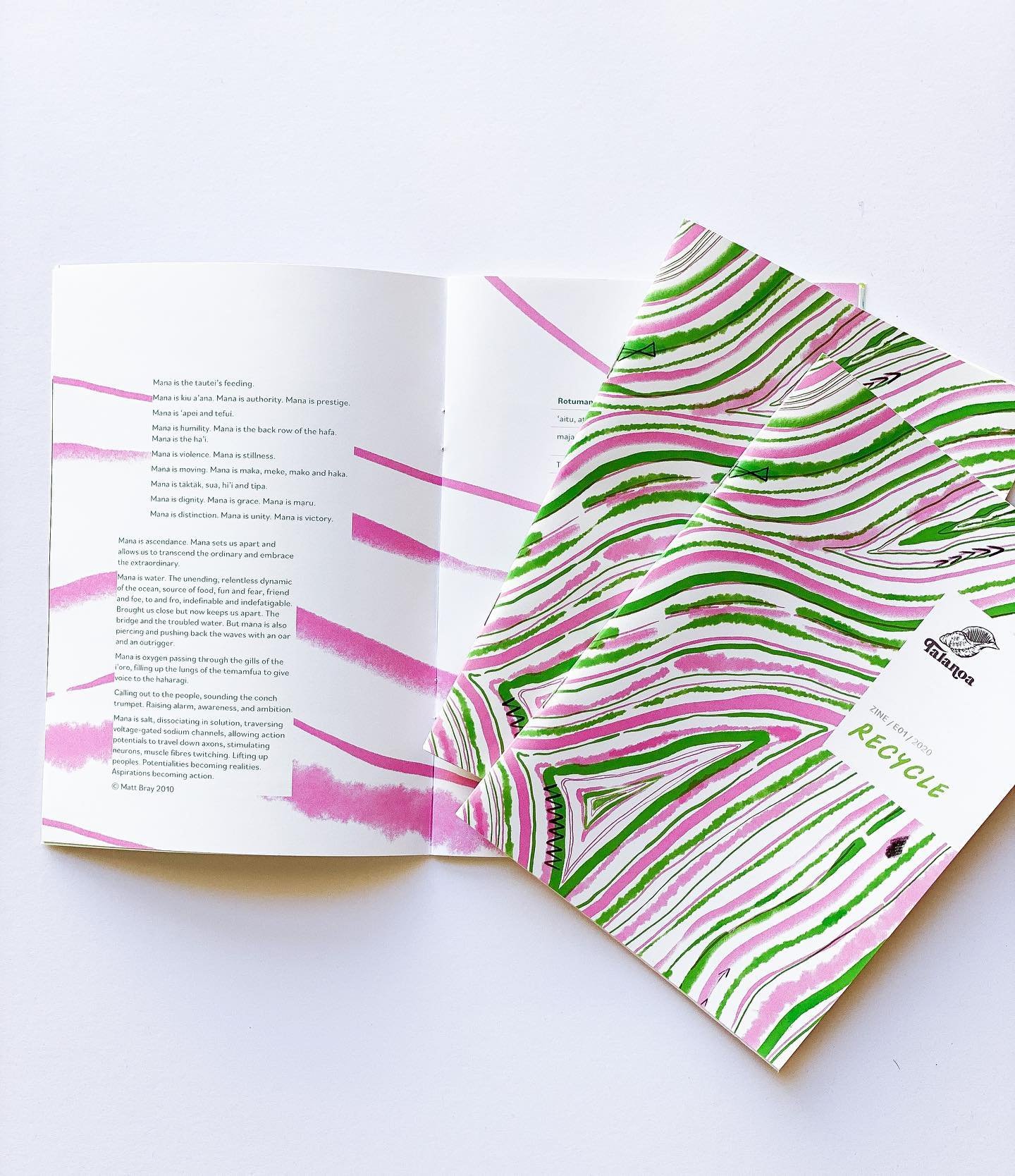 Talanoa Zine: Issue 1 - Recycle &bull; it&rsquo;s been a long time in the making, but we are finally getting ready to launch our first issue of our zine! Contributions from artists from Fiji, Tokelau, Rotuma, Sāmoa &amp; Tonga, responding to the them