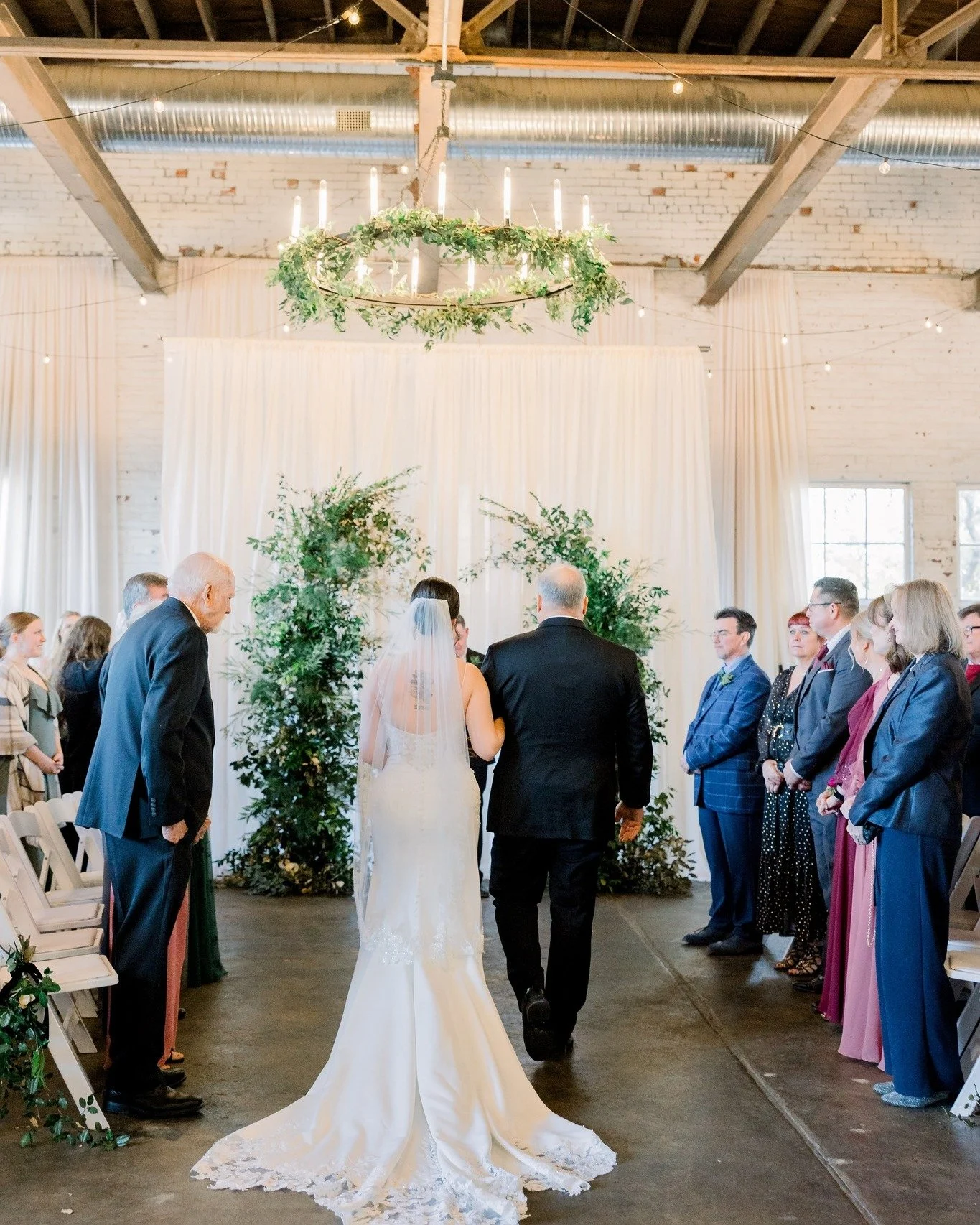 Anna Claire and BJ may have impressive resumes, but what stood out most was how genuinely kind, grounded, and lovely they are. From planning to florals, it was an honor to bring their vision to life&mdash;and when Anna walked down the aisle, there wa